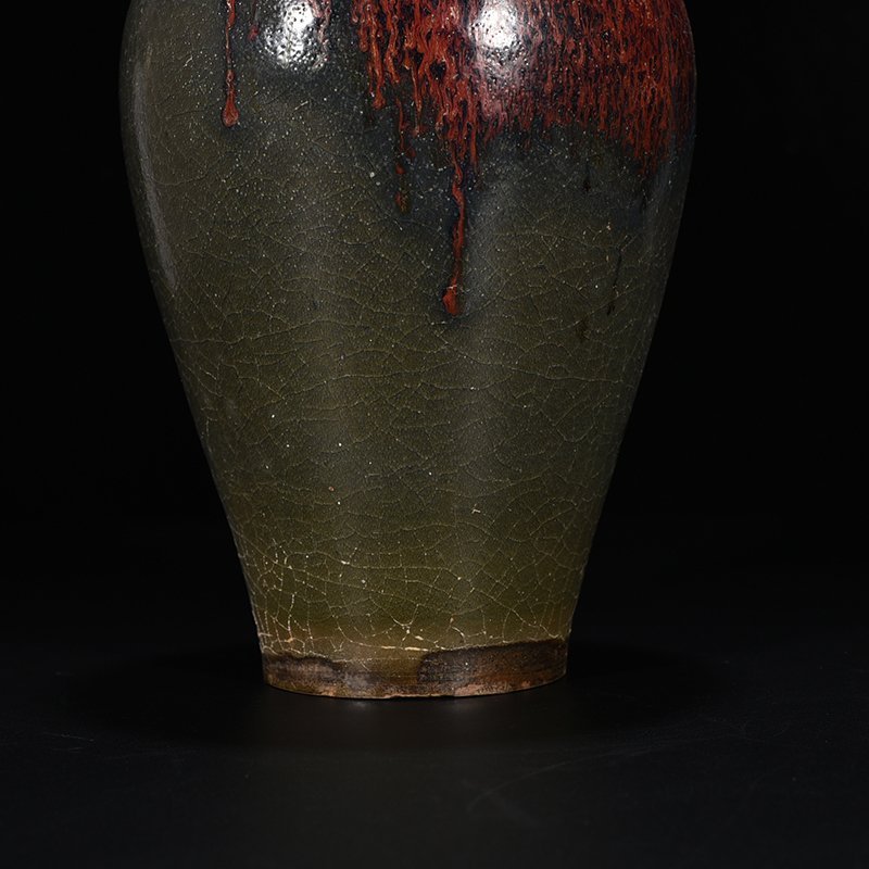 Song Dynasty Jun kiln Yaobian plum vase