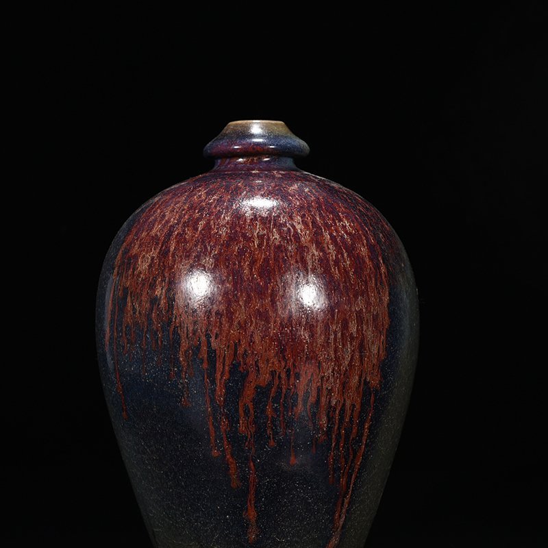 Song Dynasty Jun kiln Yaobian plum vase
