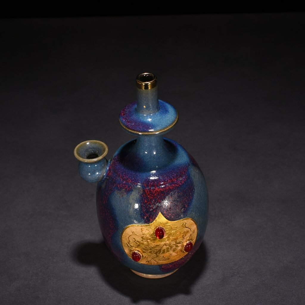 Song Dynasty Jun kiln Yaobao rose purple glaze military holding inlaid