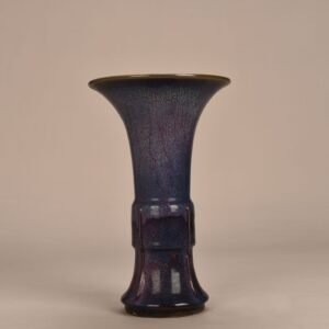 Song dynasty Jun kiln heavy and purple glaze flower goblet