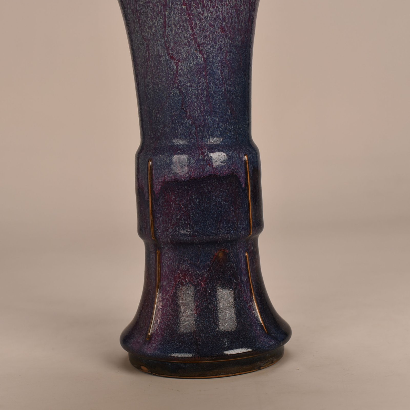 Song dynasty Jun kiln heavy and purple glaze flower goblet