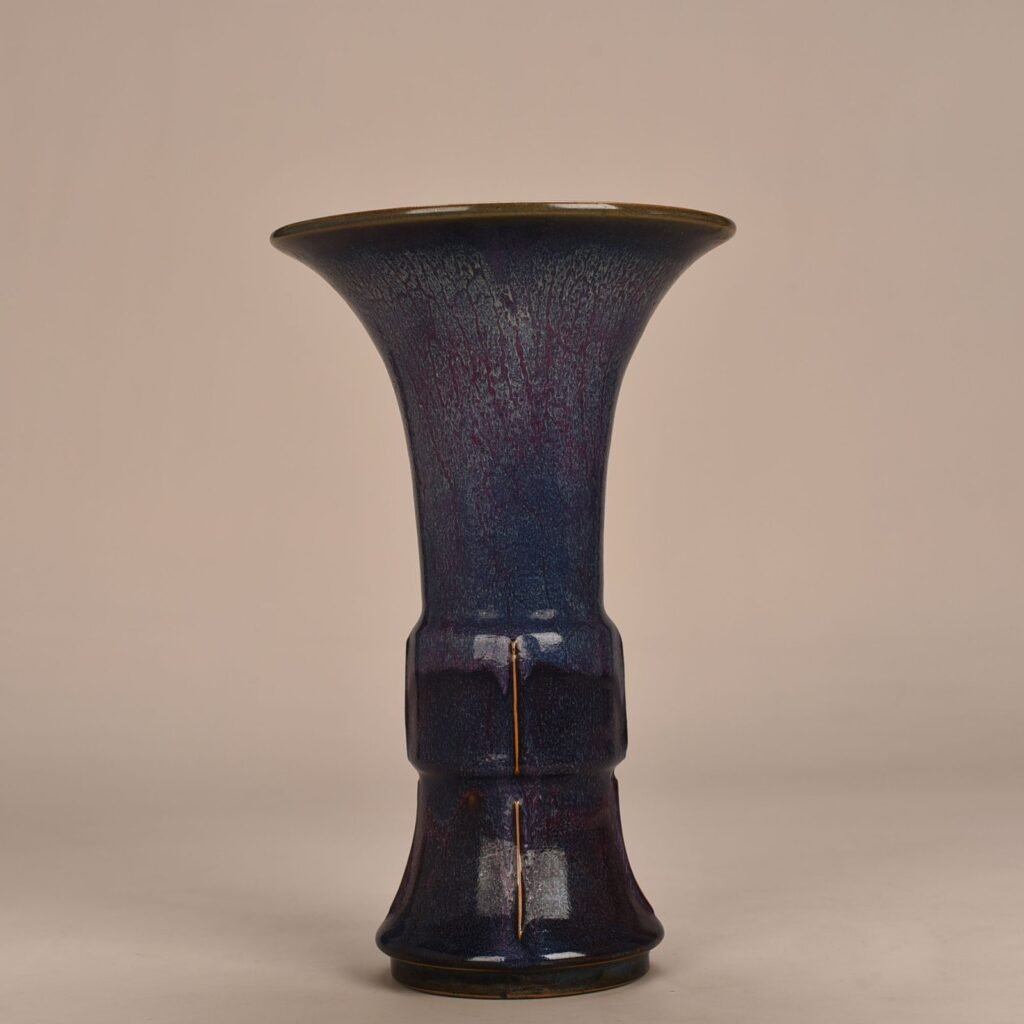 Song dynasty Jun kiln heavy and purple glaze flower goblet