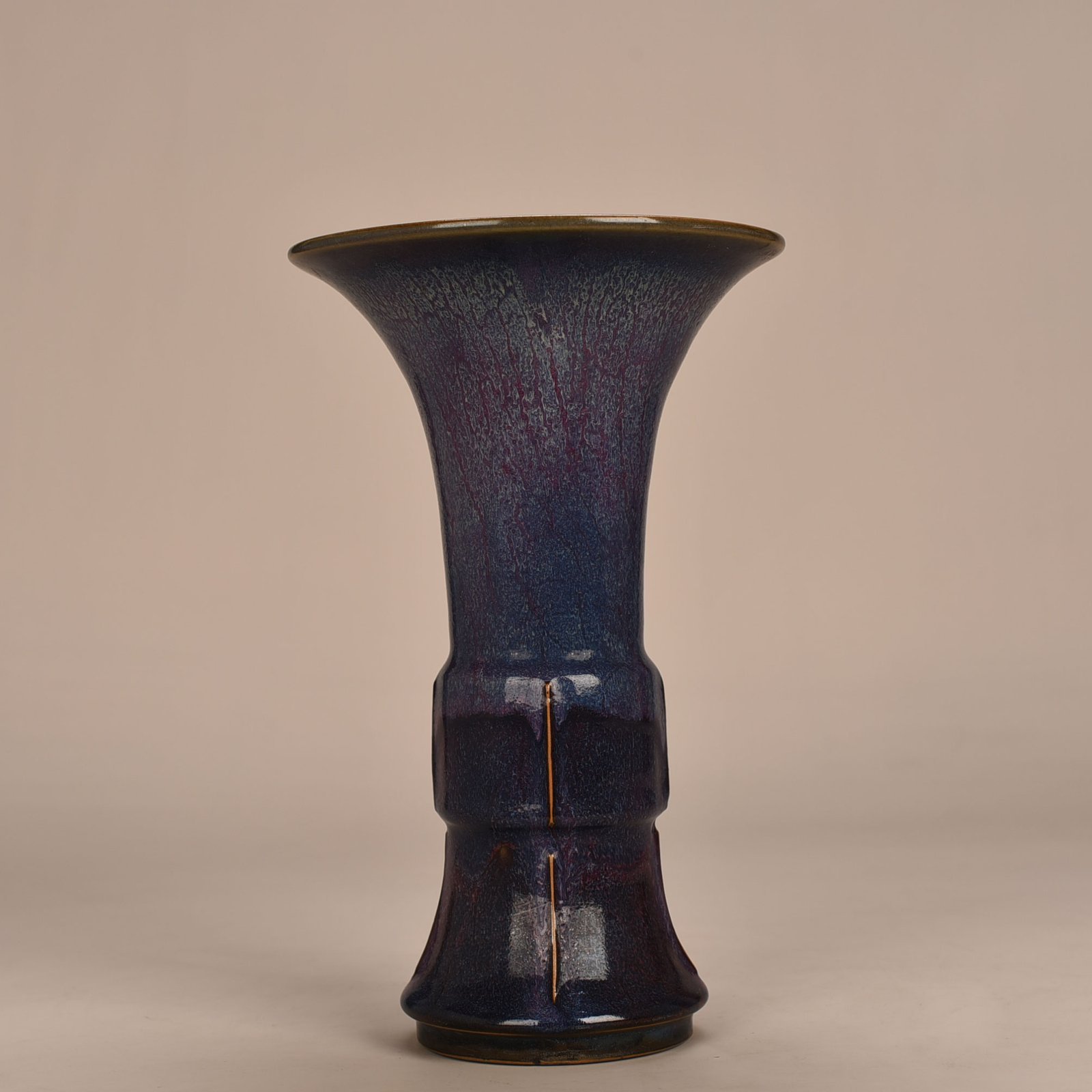 Song dynasty Jun kiln heavy and purple glaze flower goblet