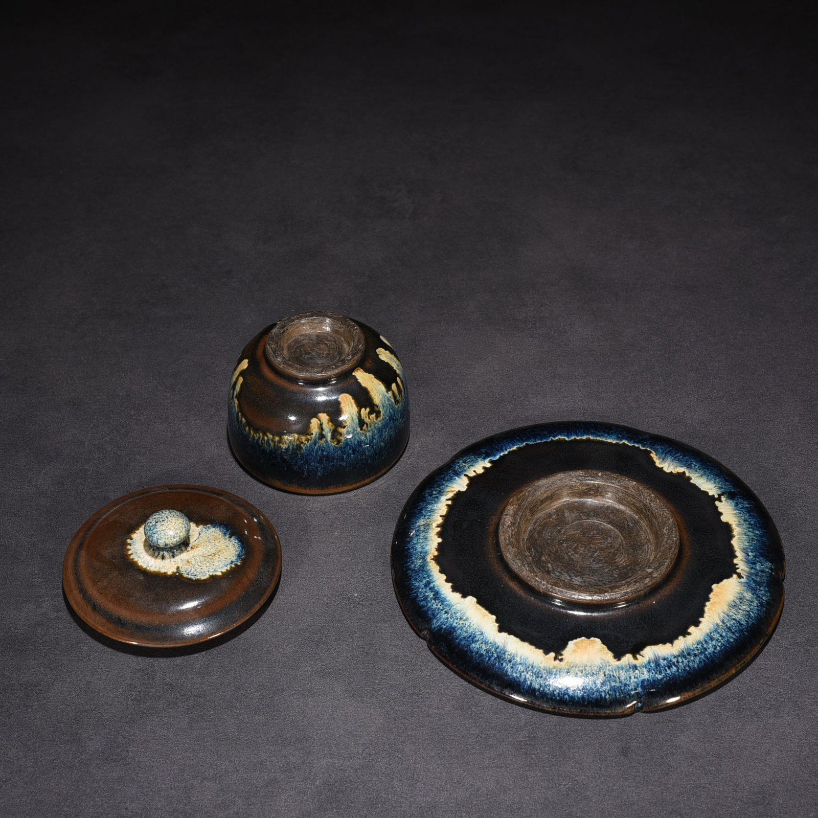 Song Dynasty Lushan Kiln Jun Kiln Warp Bowl