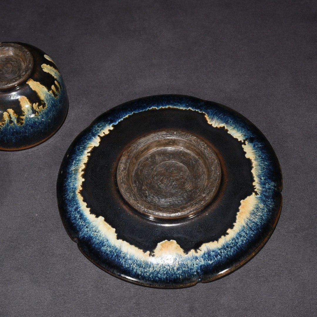 Song Dynasty Lushan Kiln Jun Kiln Warp Bowl