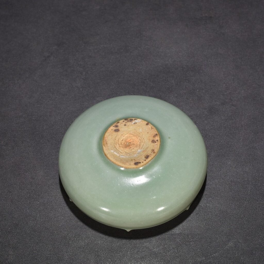 Song Dyansty Longquan kiln pink celadon double fish wash