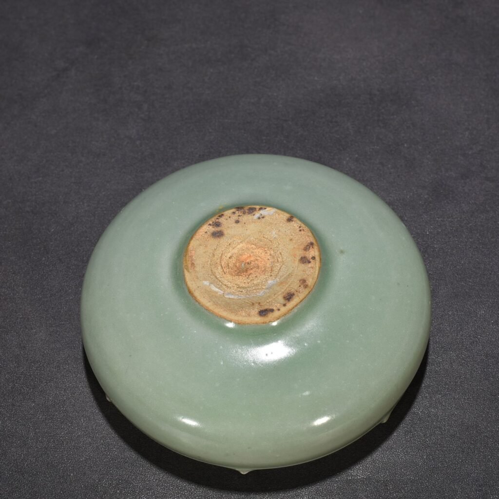 Song Dyansty Longquan kiln pink celadon double fish wash