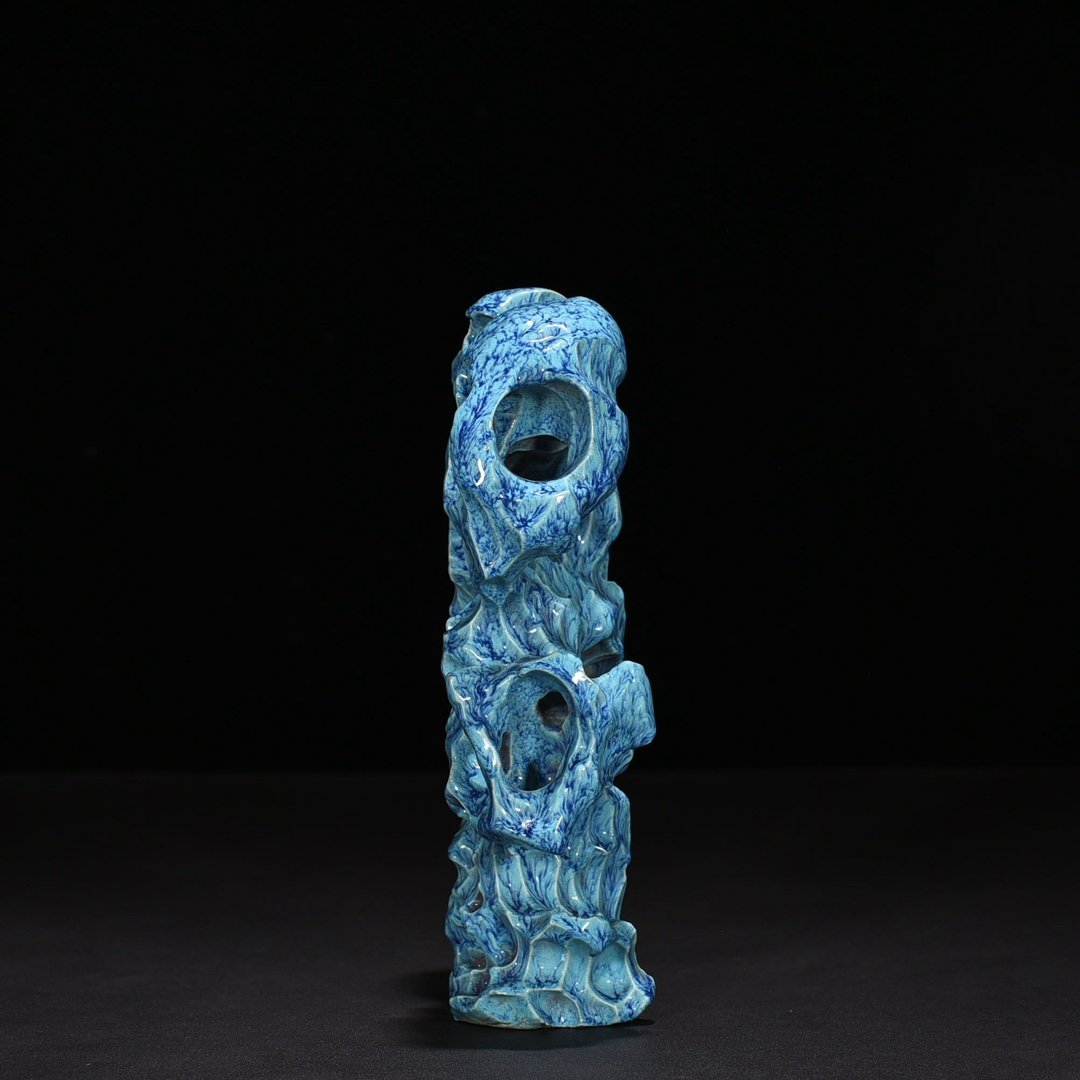 Qing Dynasty Qianlong Tang Ying Jun-glazed lake stone