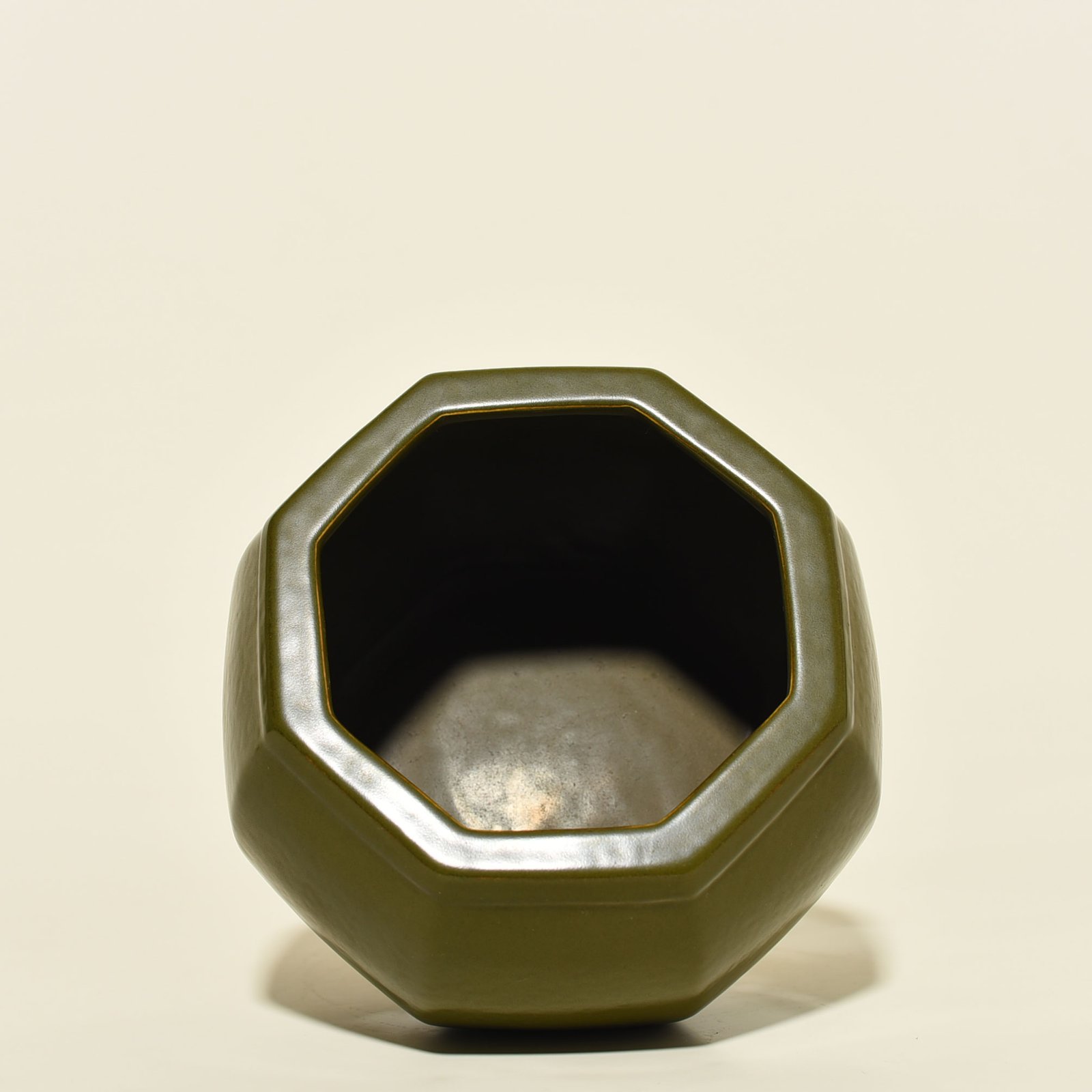 Qing Dynasty Qianlong tea powder glaze Bafangwash