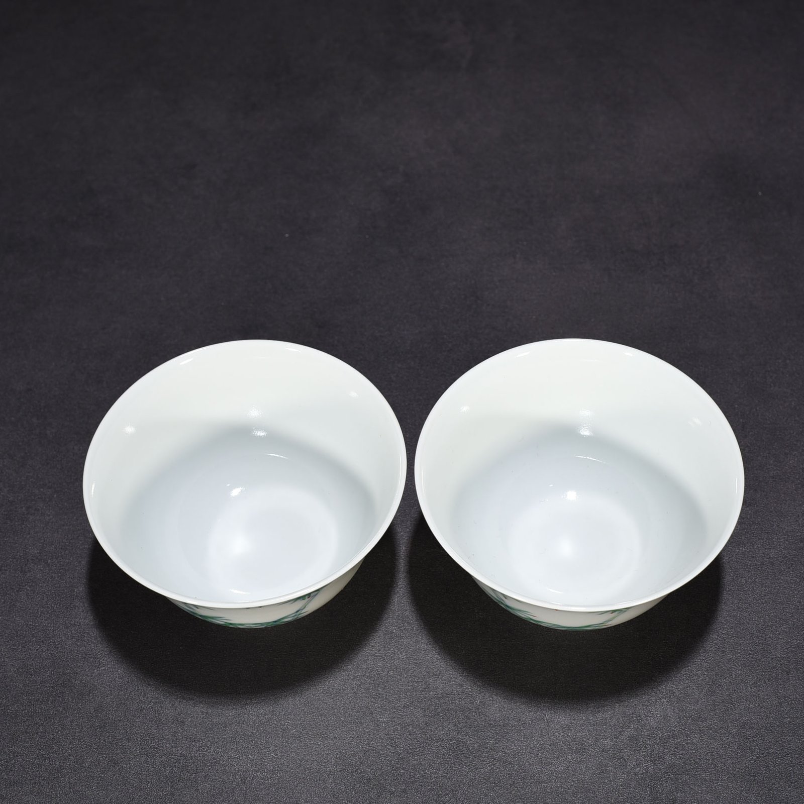 Qing Dynasty Yongzheng Doucai Bamboo Pattern Cup