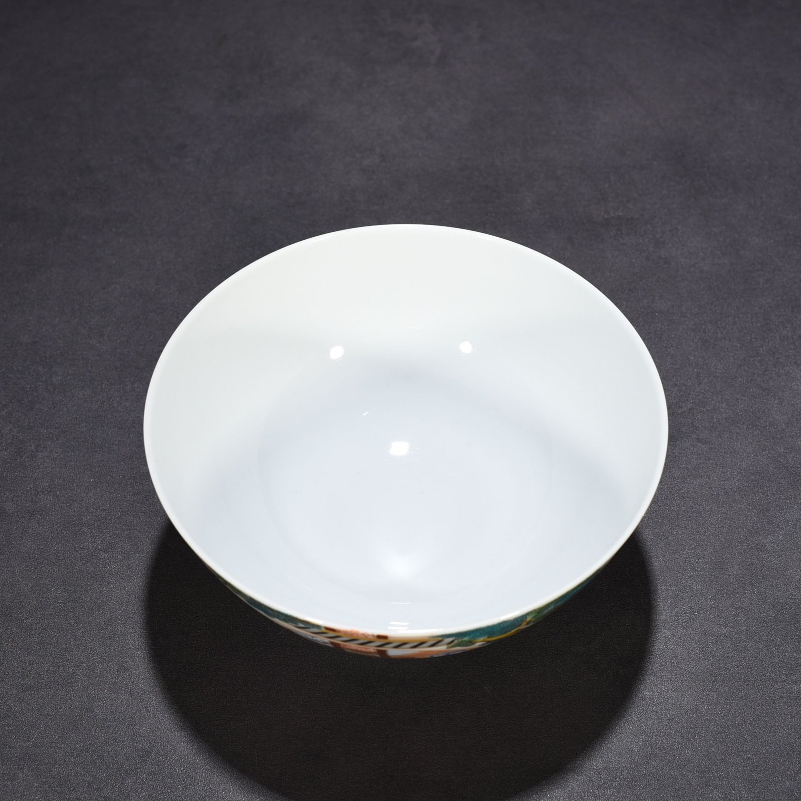 Qing Dynasty Yongzheng Pastel Painted Bowl with Characters