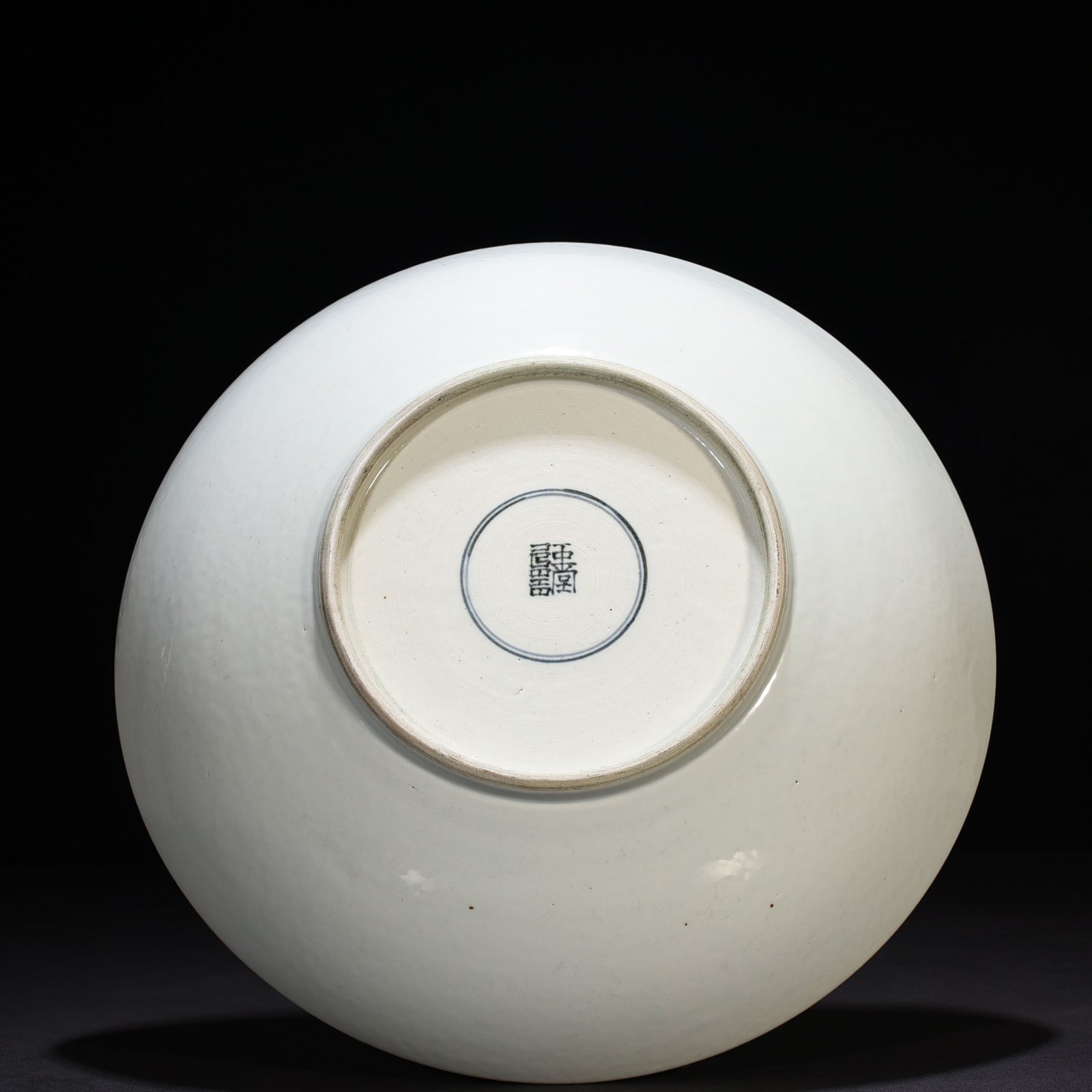 Qing Dynasty Shunzhi Yutang fine blue and white bowl