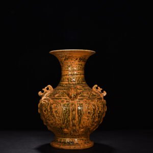 Jin Dynasty Yue kiln blue double series jar