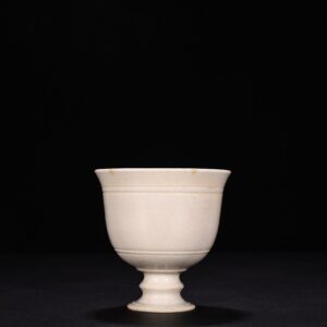 Tang Dynasty kiln white porcelain speckled cup