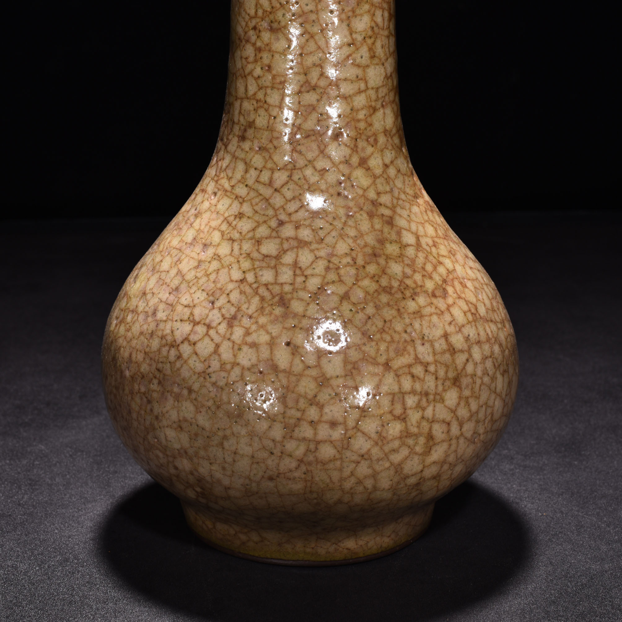 Song Dynasty kiln yellow glaze bile bottle