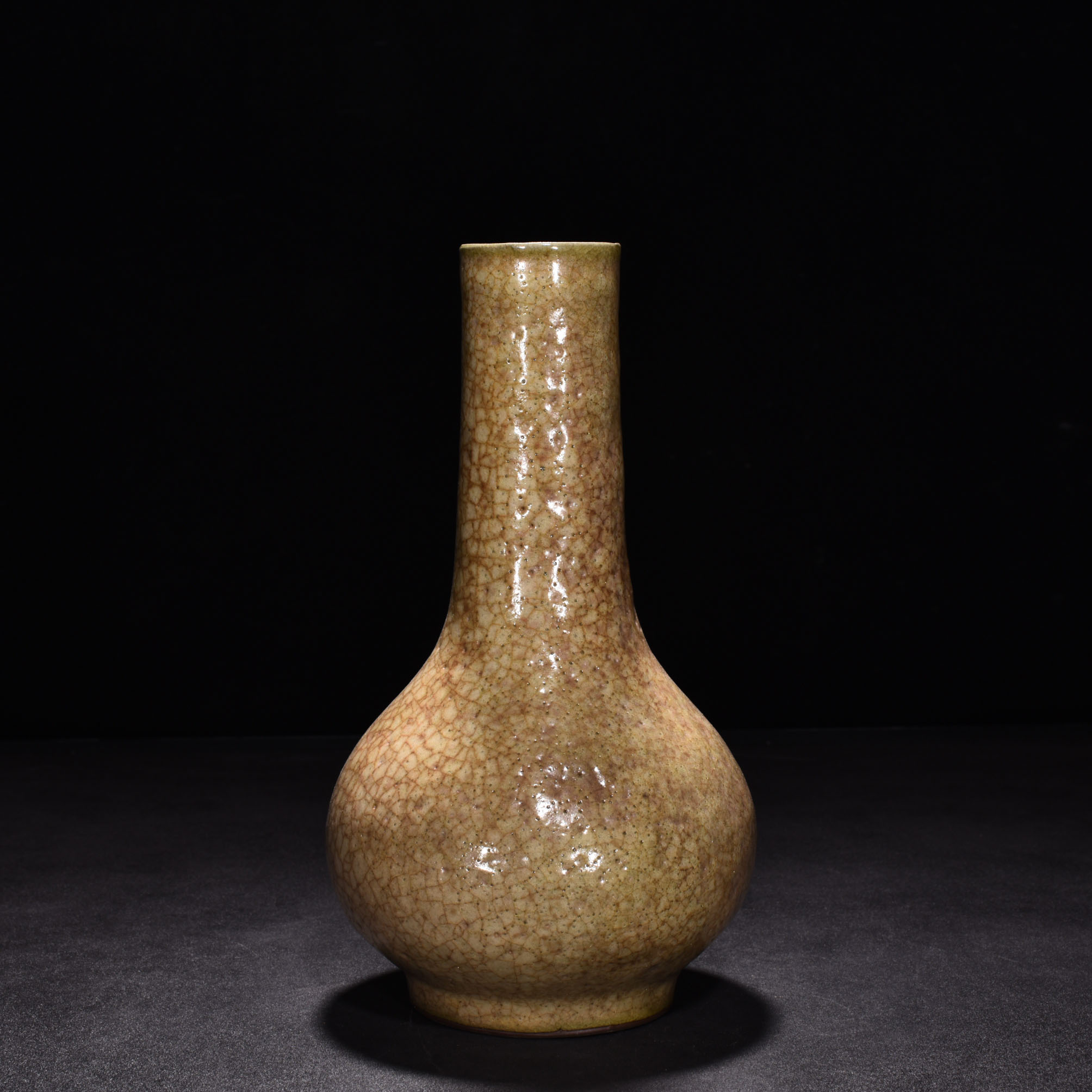 Song Dynasty kiln yellow glaze bile bottle