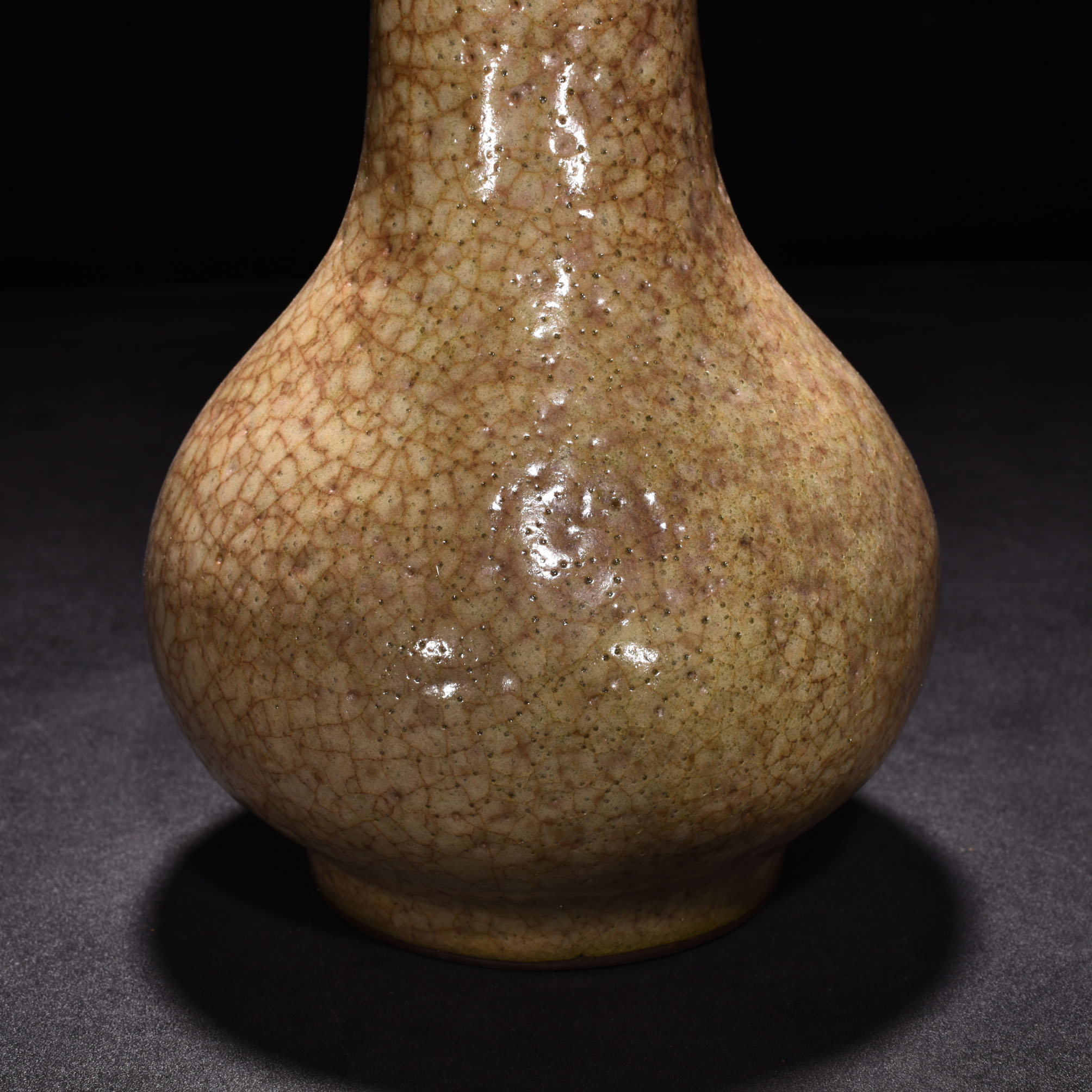 Song Dynasty kiln yellow glaze bile bottle