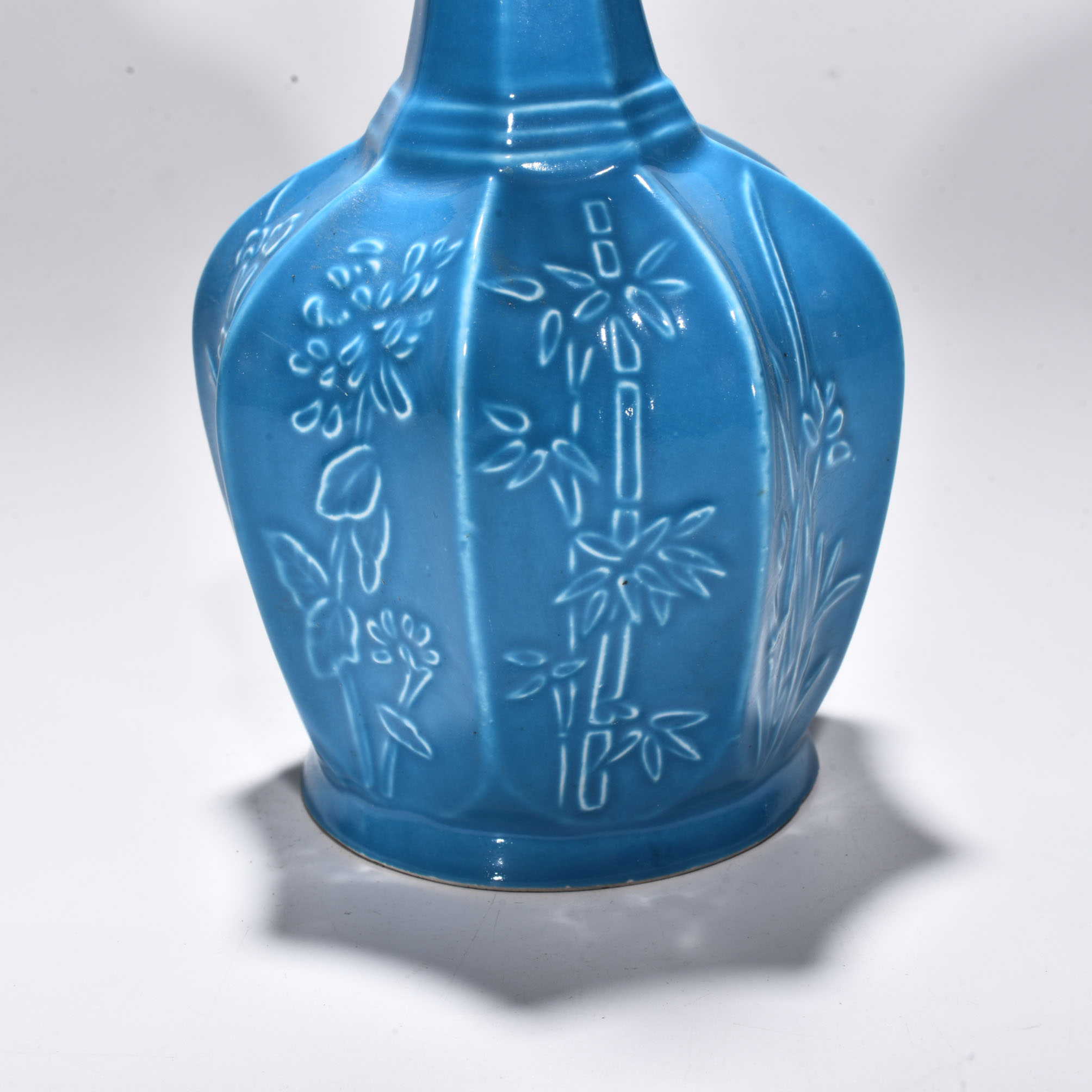 Song Dynasty kiln blue glazed Ding plum vase