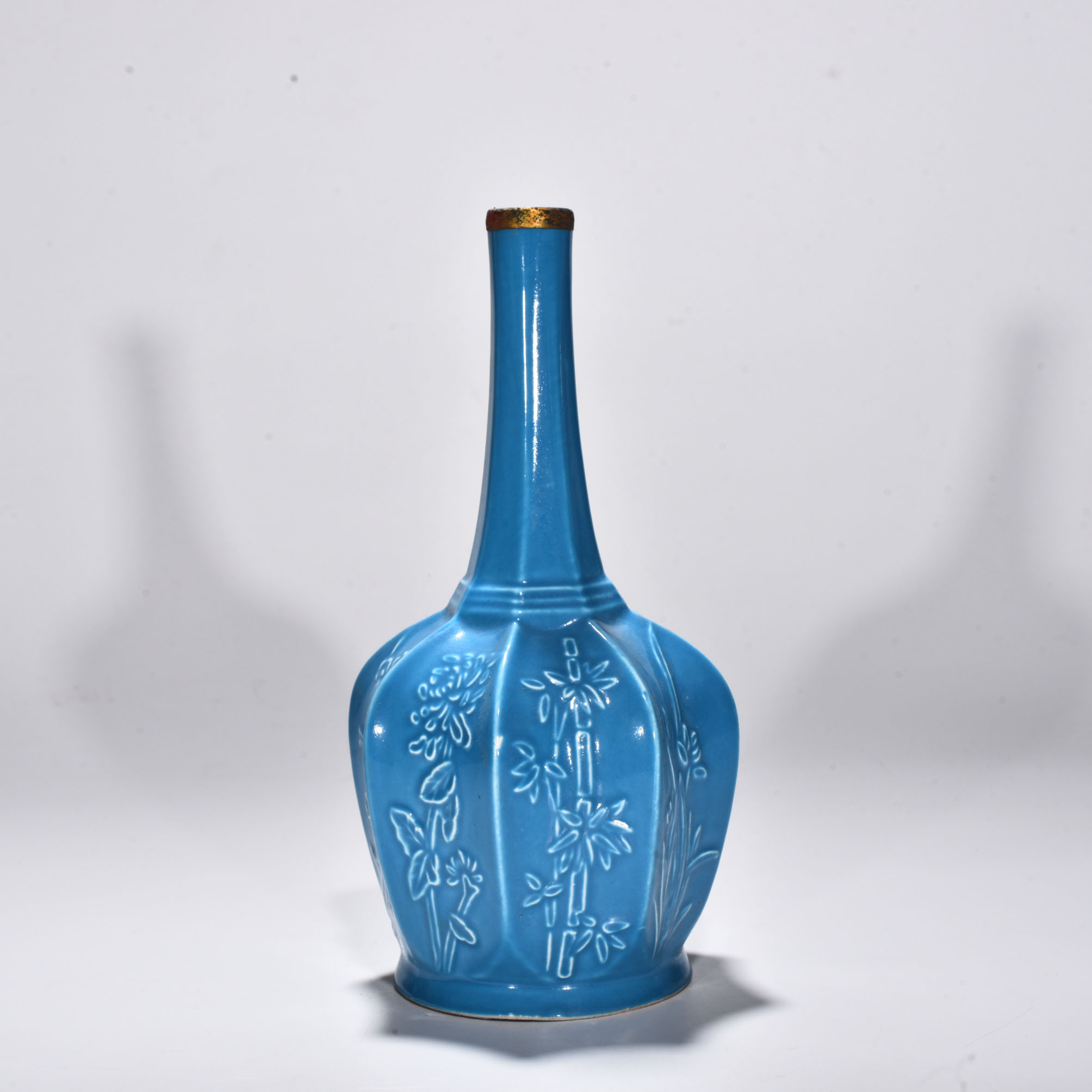 Song Dynasty kiln blue glazed Ding plum vase