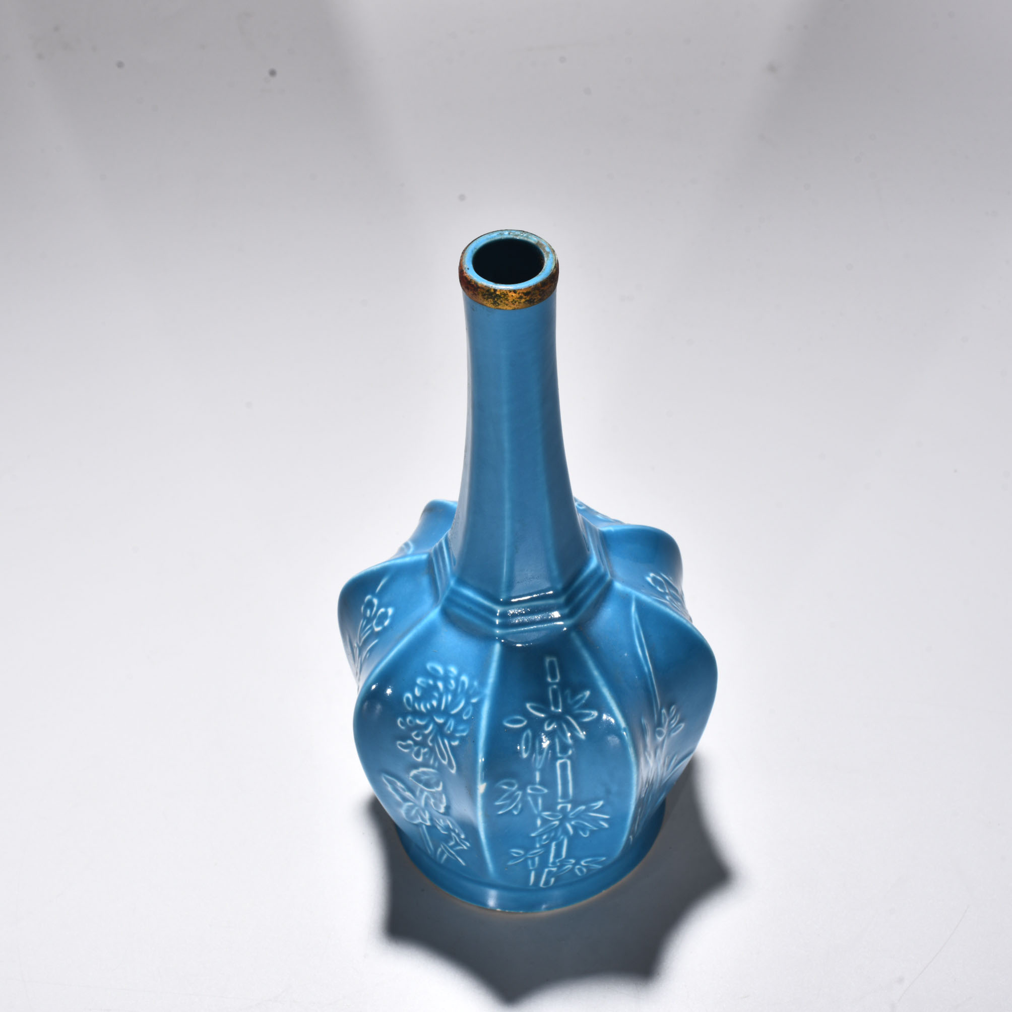 Song Dynasty kiln blue glazed Ding plum vase