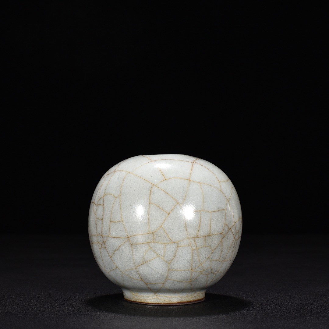 Song Dynasty kiln Moon white glaze inkstone