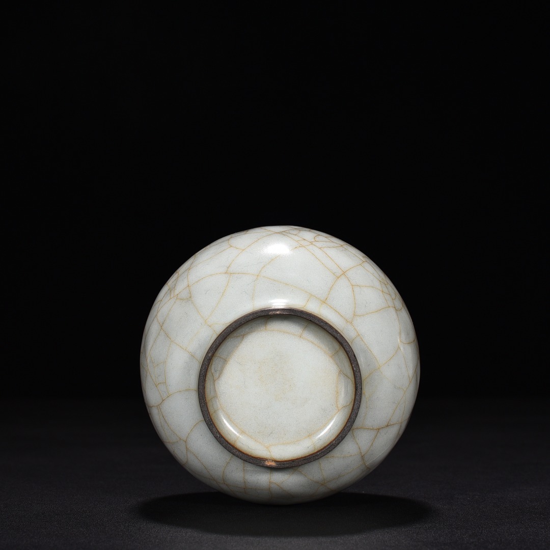 Song Dynasty kiln Moon white glaze inkstone