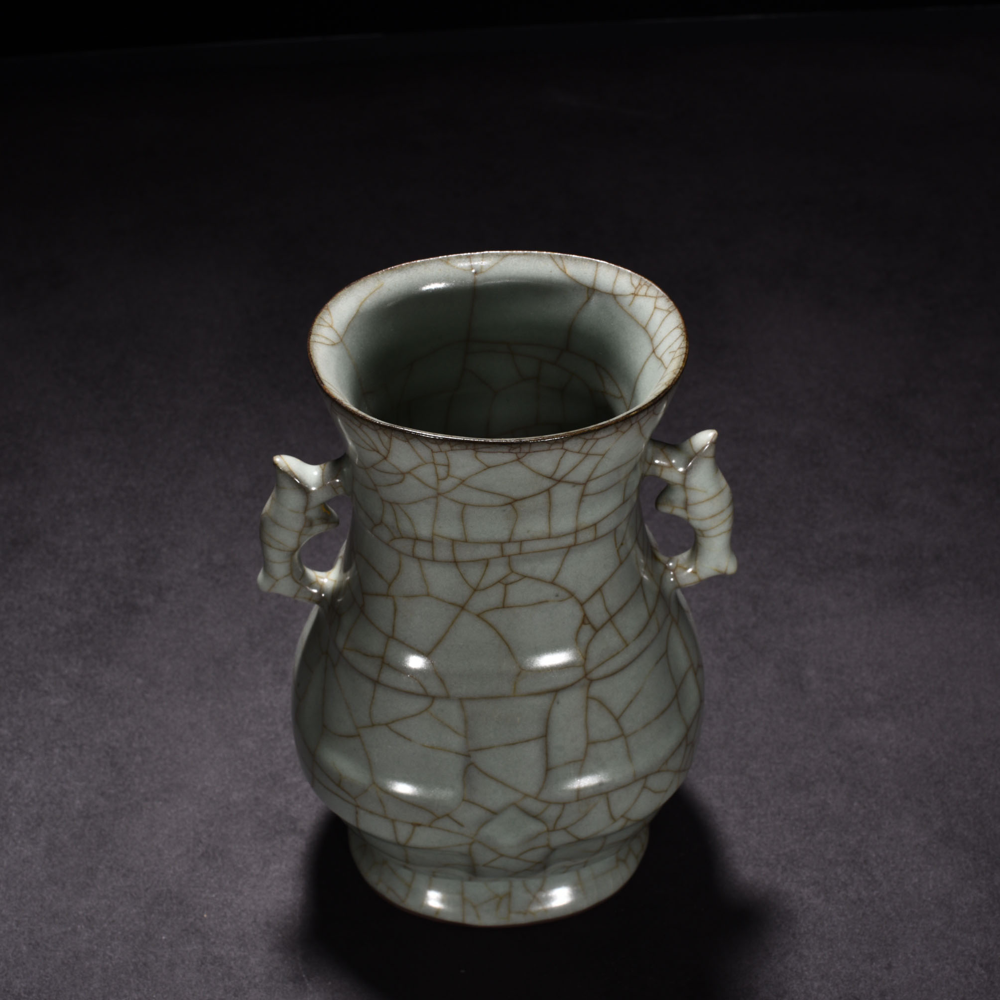 Song Dynasty official kiln celadon amphora