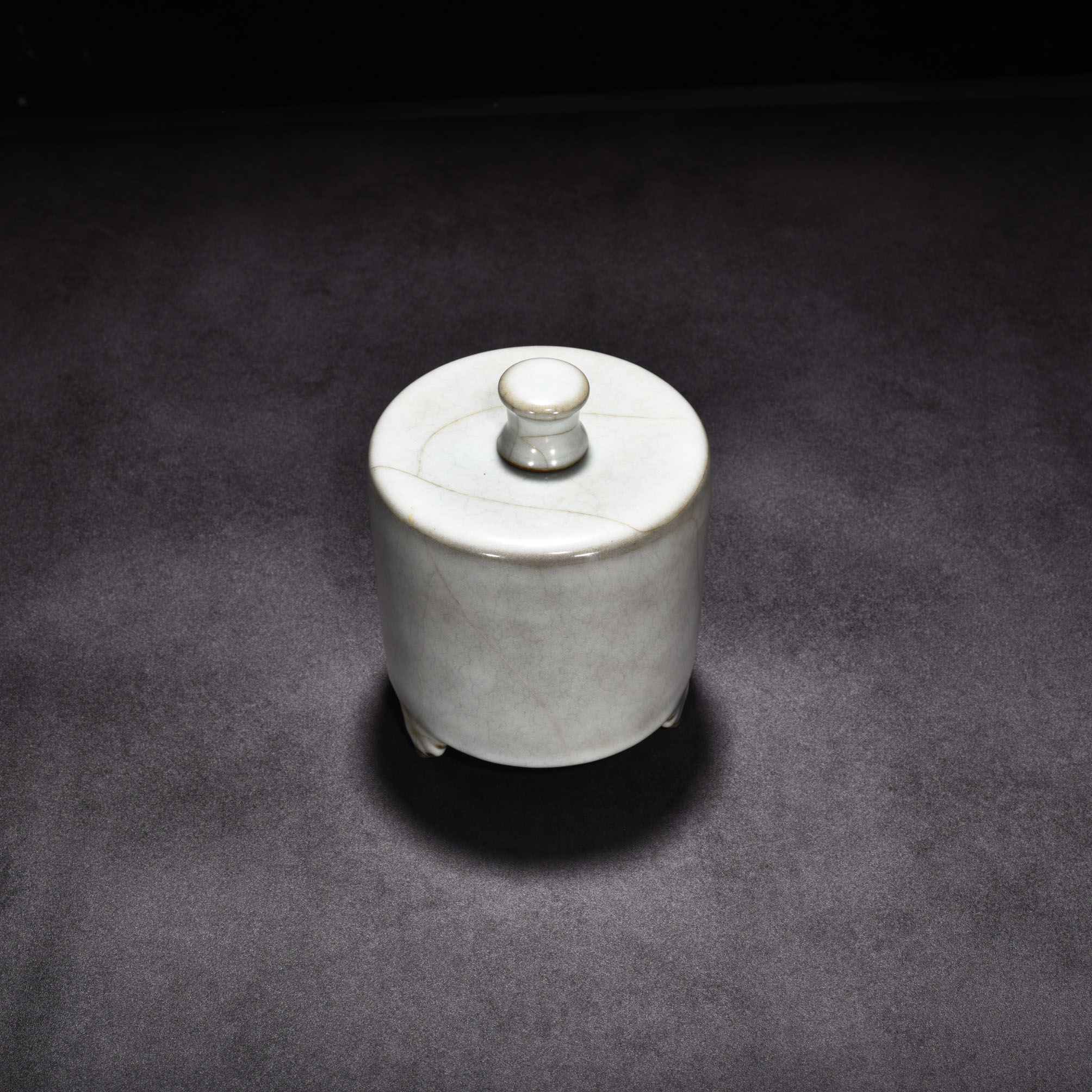 Song Dynasty official kiln celadon inkstone