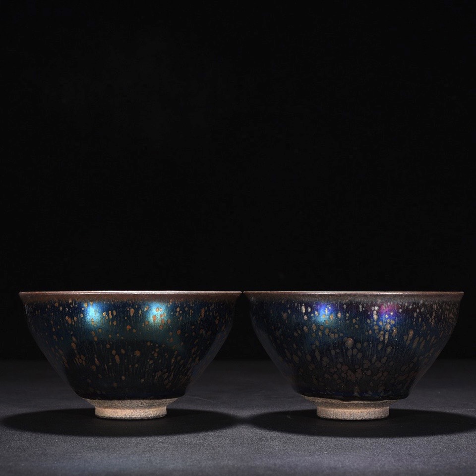 Song Dynasty Jianyao oil drop lamp