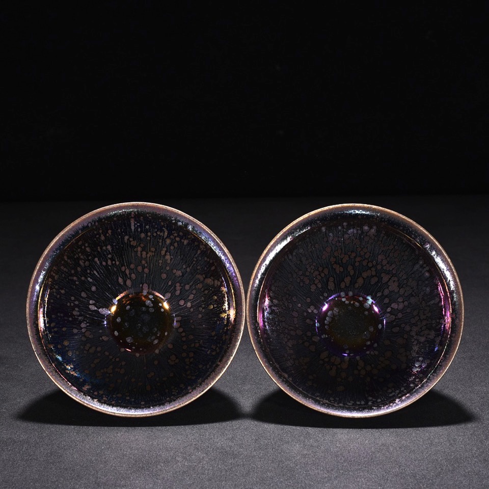 Song Dynasty Jianyao oil drop lamp
