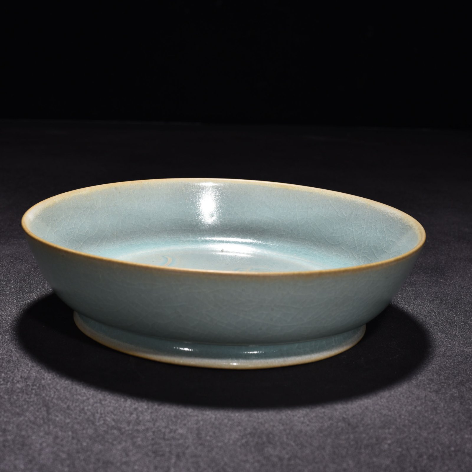Song Dynasty Ru kiln azure glaze washer