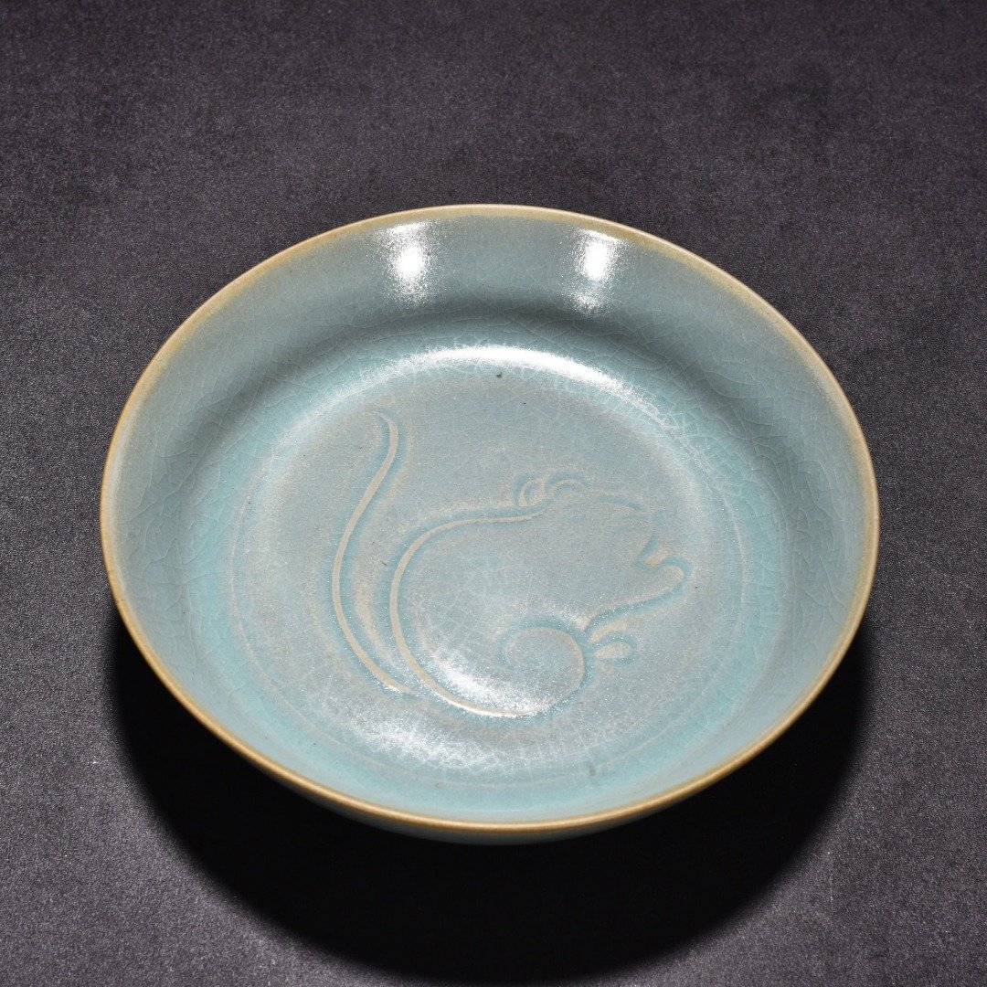 Song Dynasty Ru kiln azure glaze washer