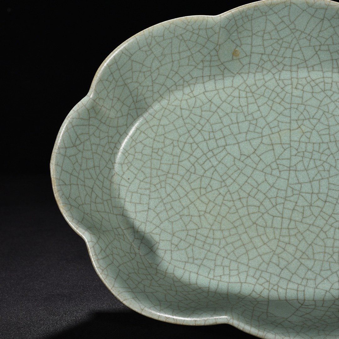 Song Dynasty Ru kiln azure glaze flower washer