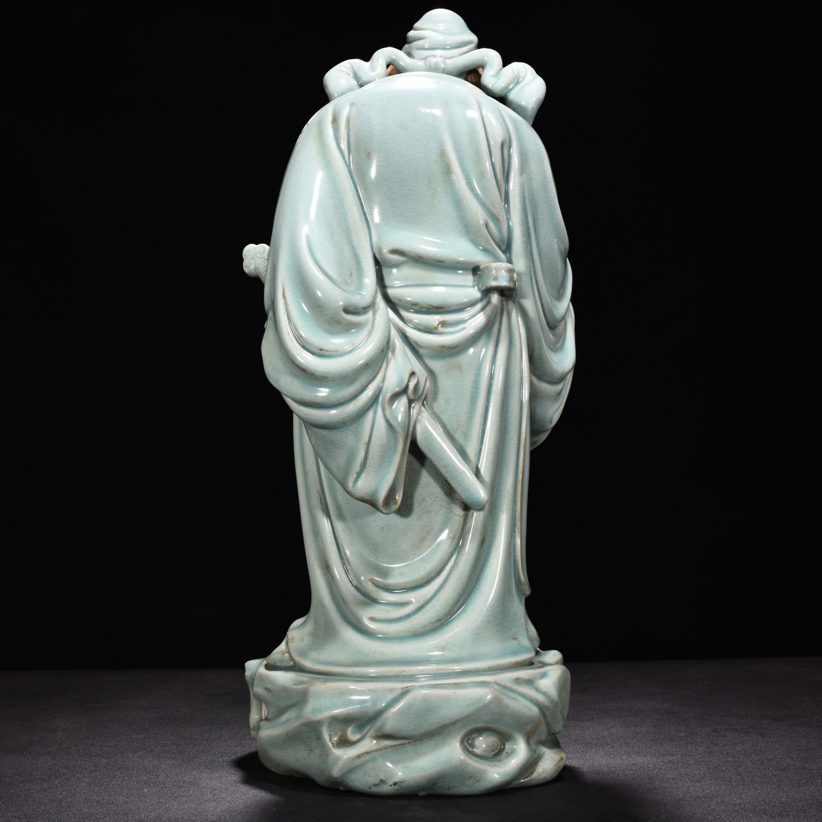 Song Dynasty Ru Kiln azure glaze Statue