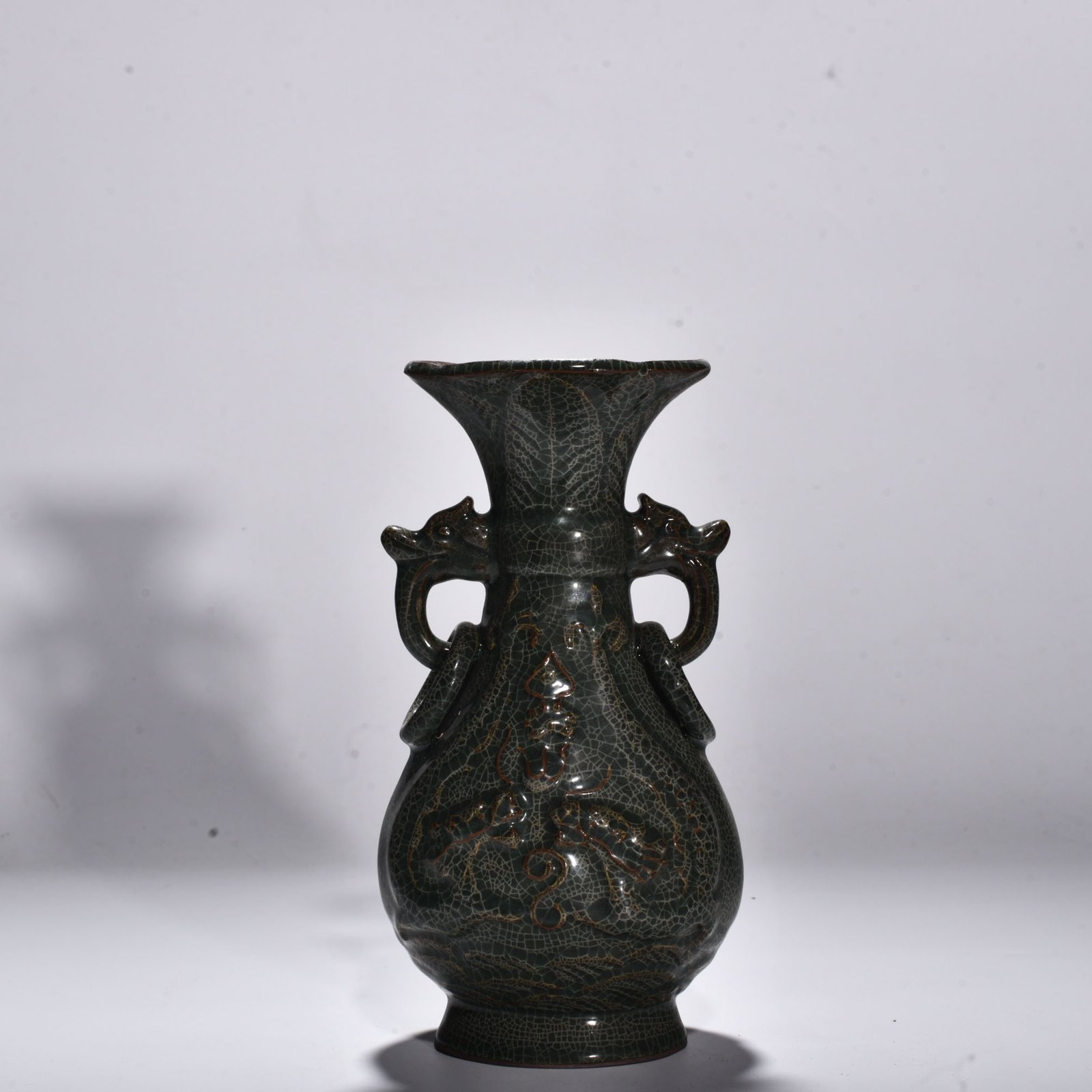 Song Dynasty Xikou kiln dragon pattern amphorae