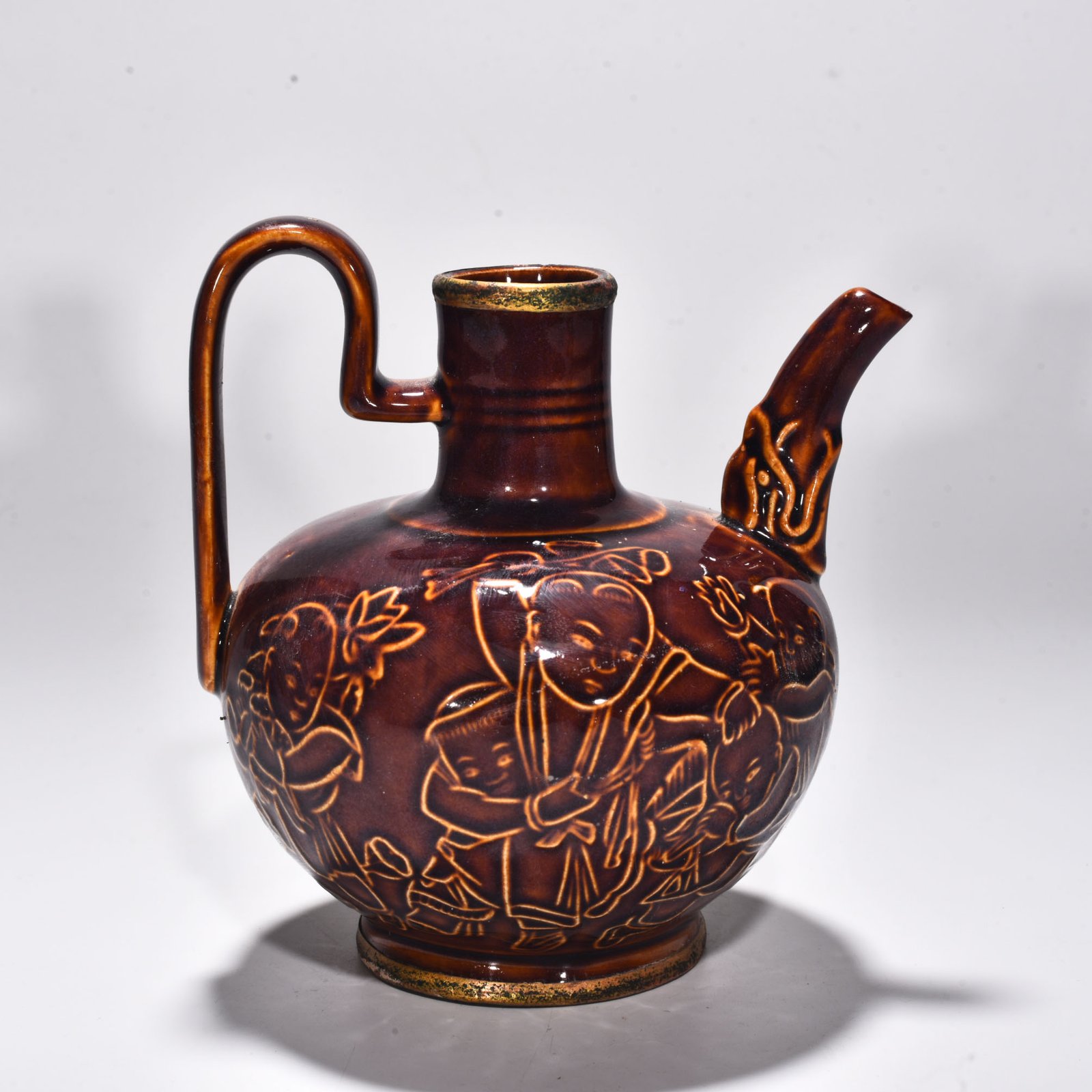 Song Dynasty official Dingying pattern teapot