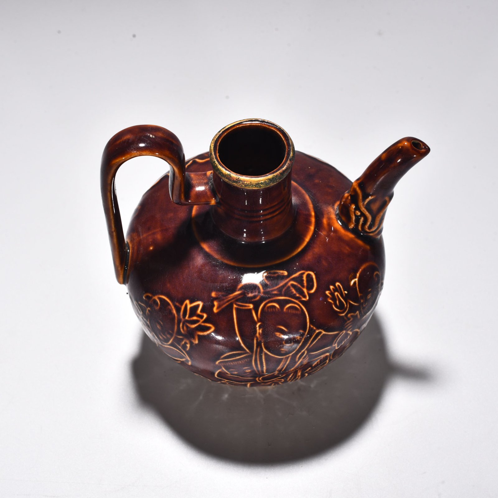 Song Dynasty official Dingying pattern teapot