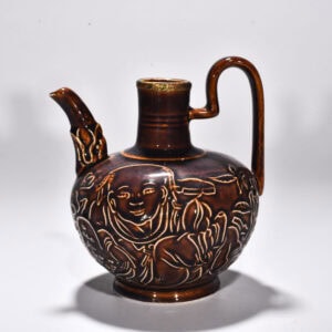 Song Dynasty official Zi Ding Ying Opera Pattern Holding Pot