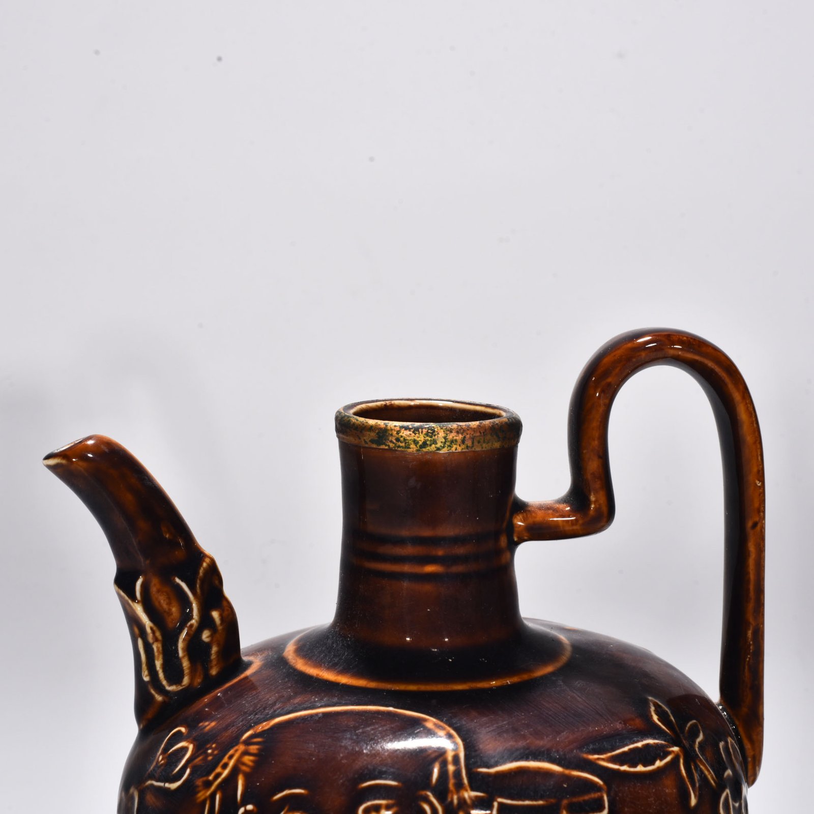 Song Dynasty official Zi Ding Ying Opera Pattern Holding Pot