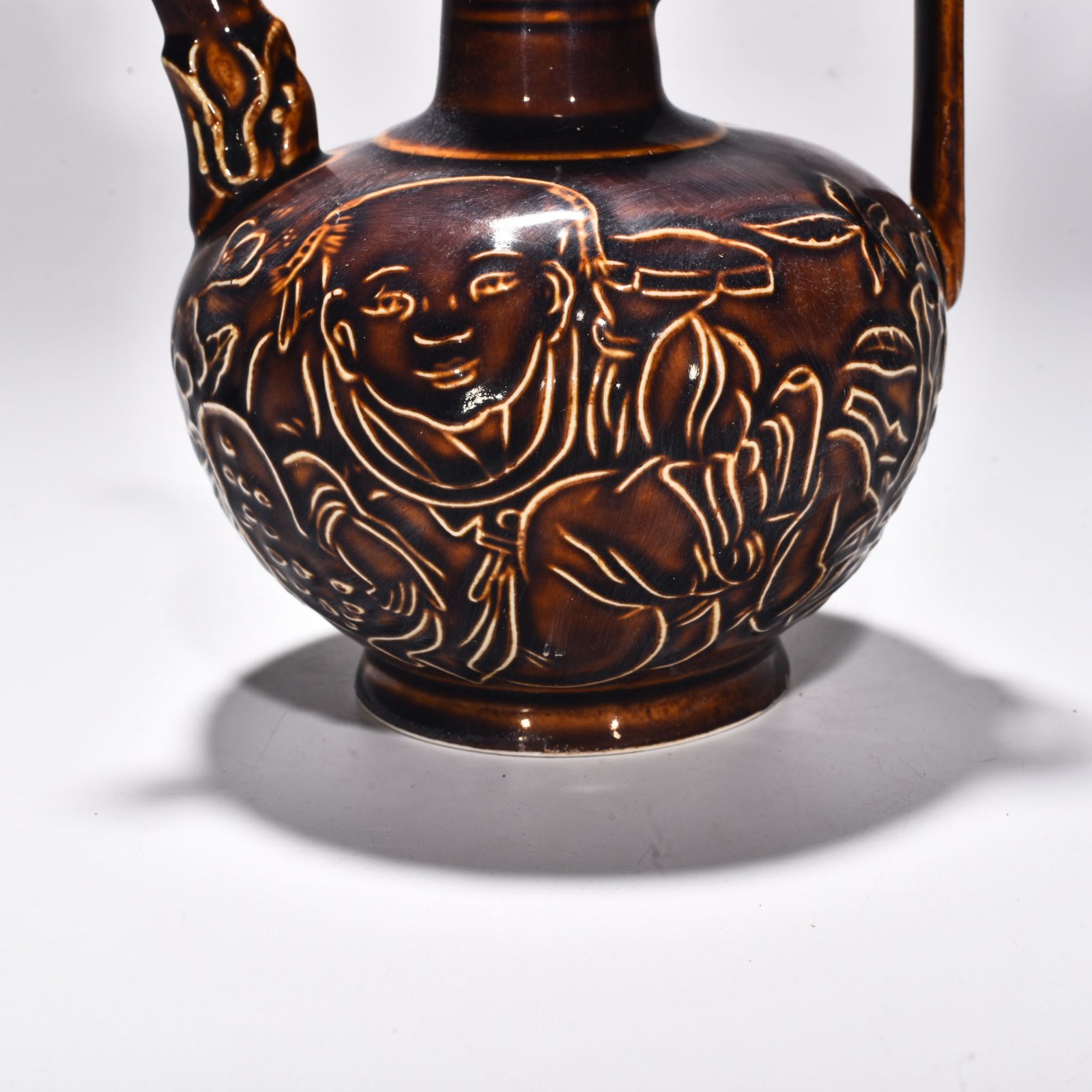 Song Dynasty official Zi Ding Ying Opera Pattern Holding Pot