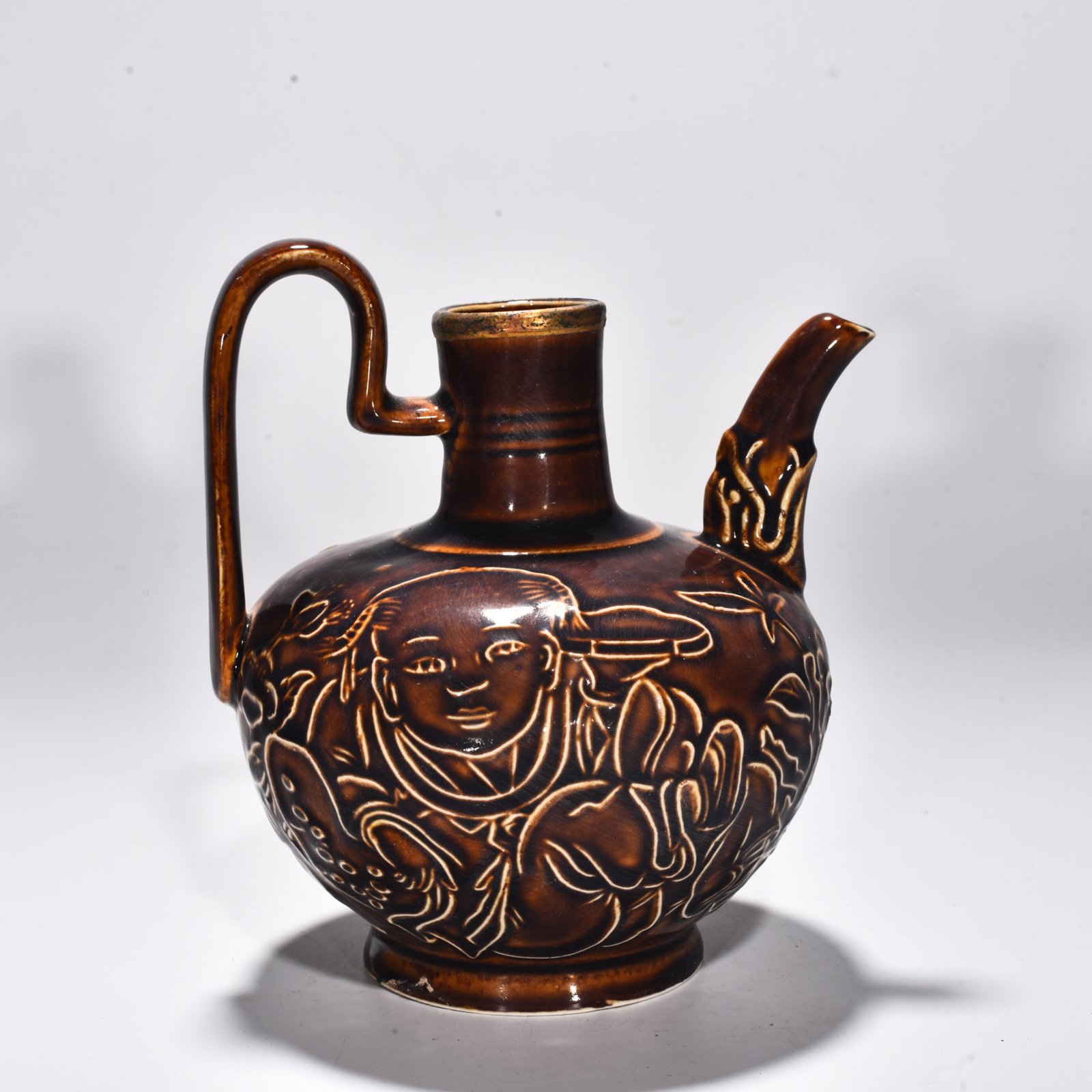 Song Dynasty official Zi Ding Ying Opera Pattern Holding Pot