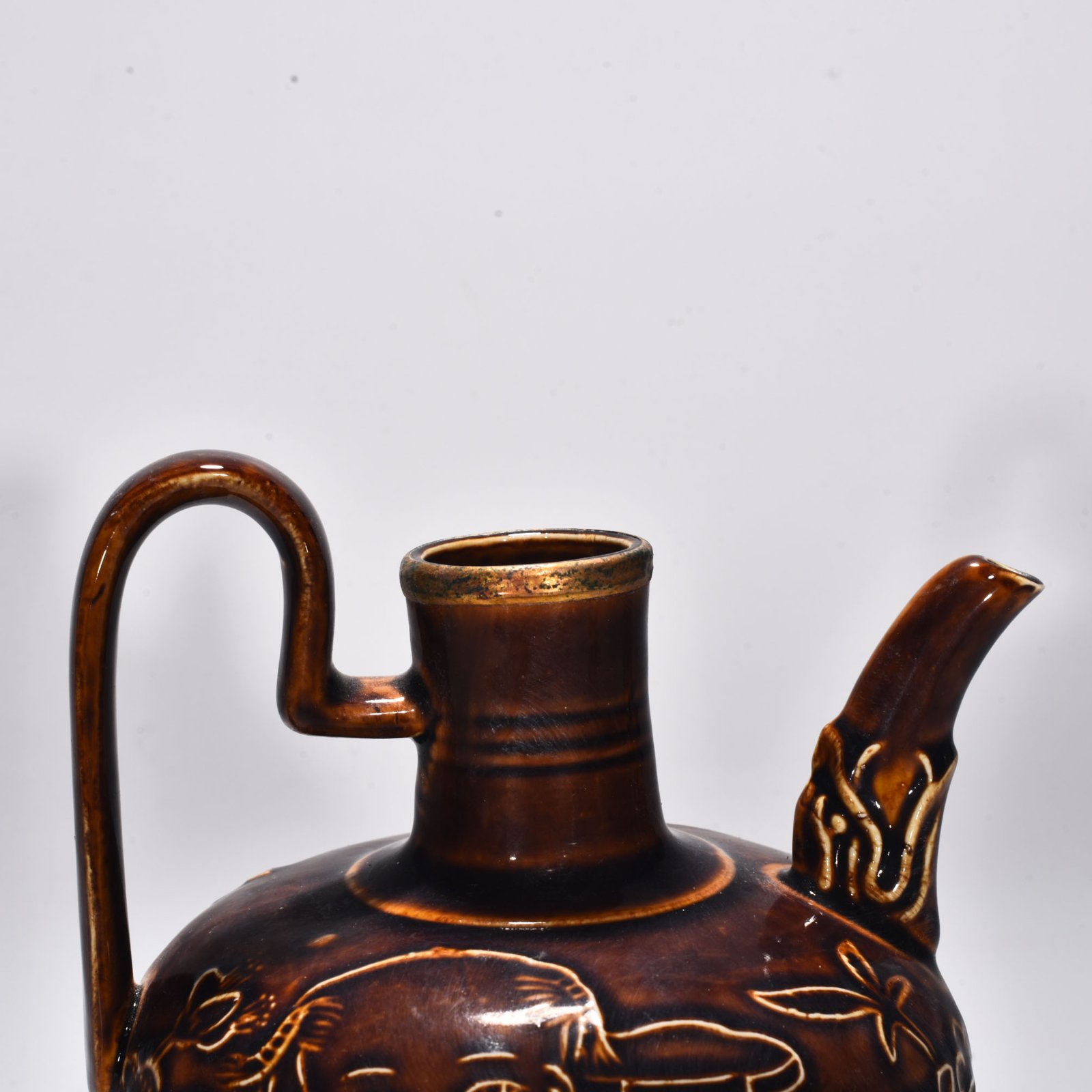 Song Dynasty official Zi Ding Ying Opera Pattern Holding Pot