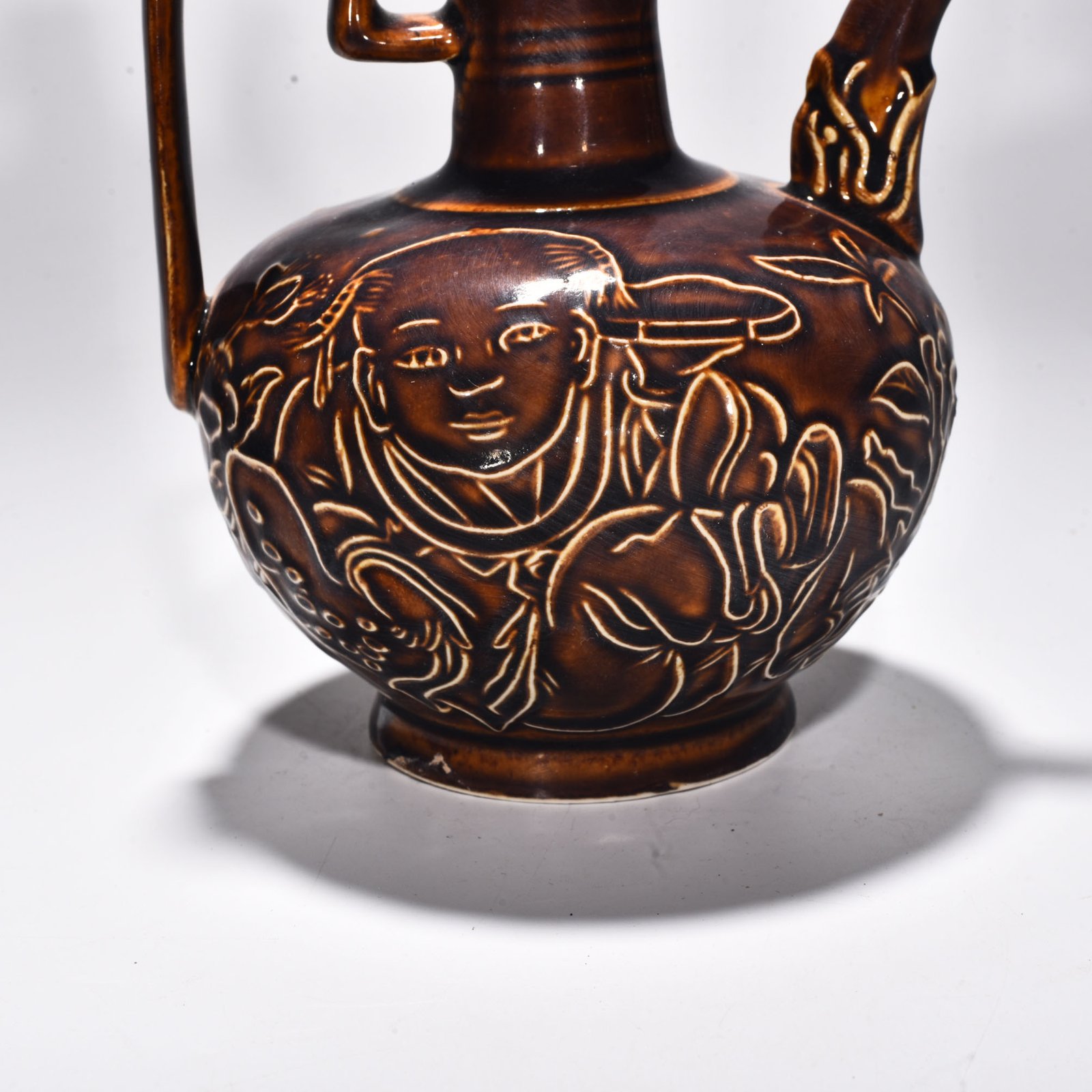 Song Dynasty official Zi Ding Ying Opera Pattern Holding Pot