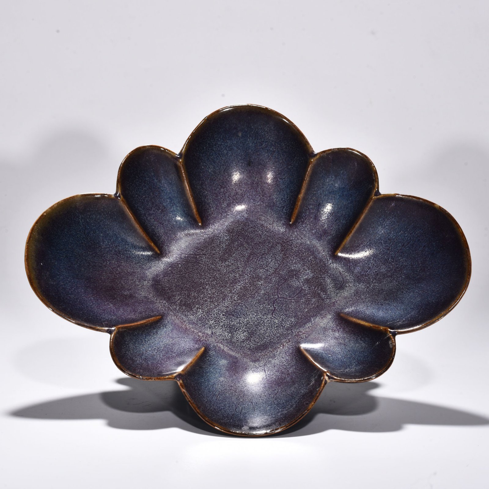 Song Dynasty Jun kiln rose purple glaze Begonia style washer
