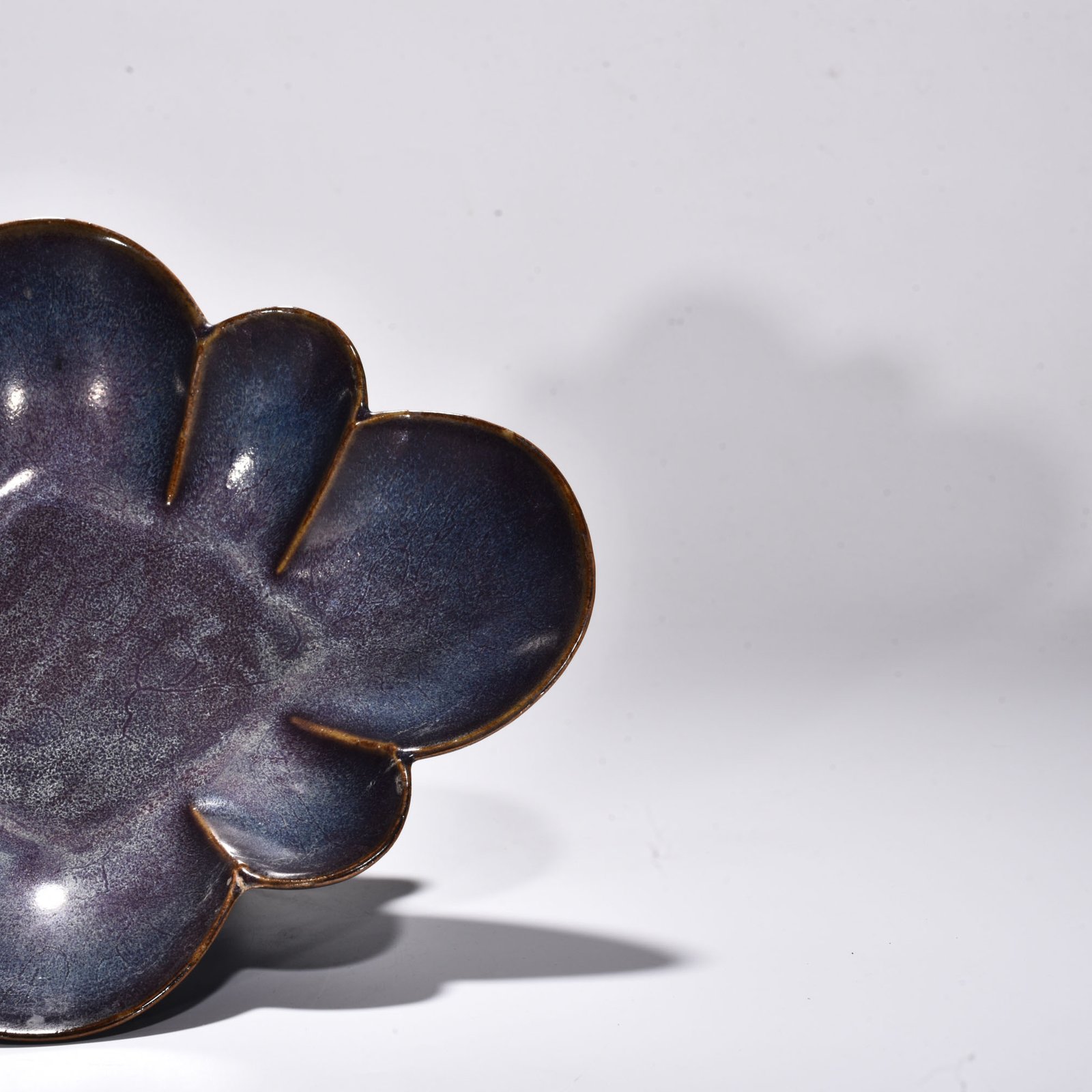 Song Dynasty Jun kiln rose purple glaze Begonia style washer