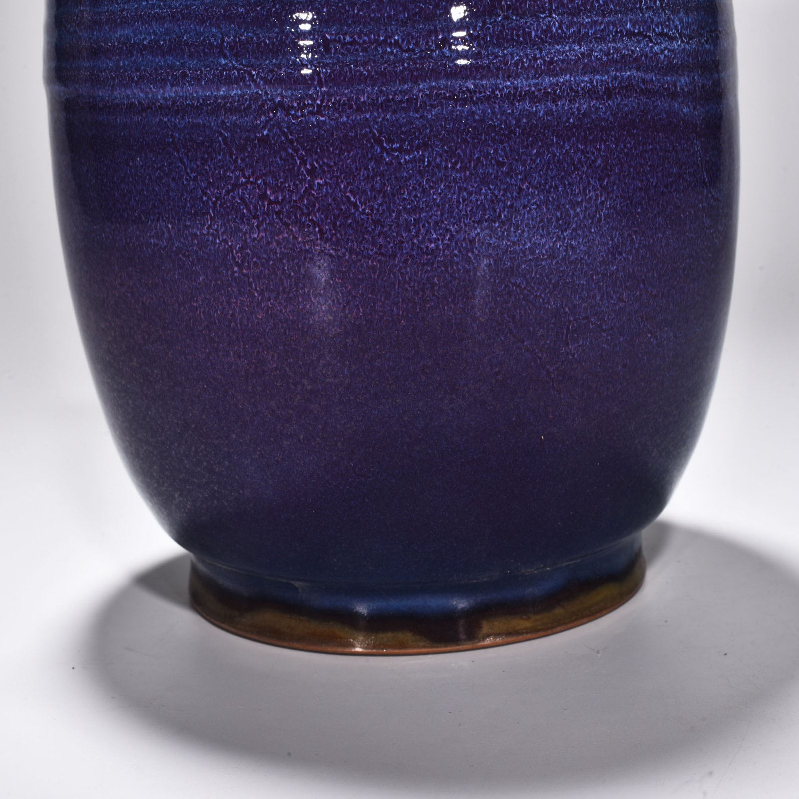 Song Dynasty Jun kiln rose purple glaze dazzling pattern ewer