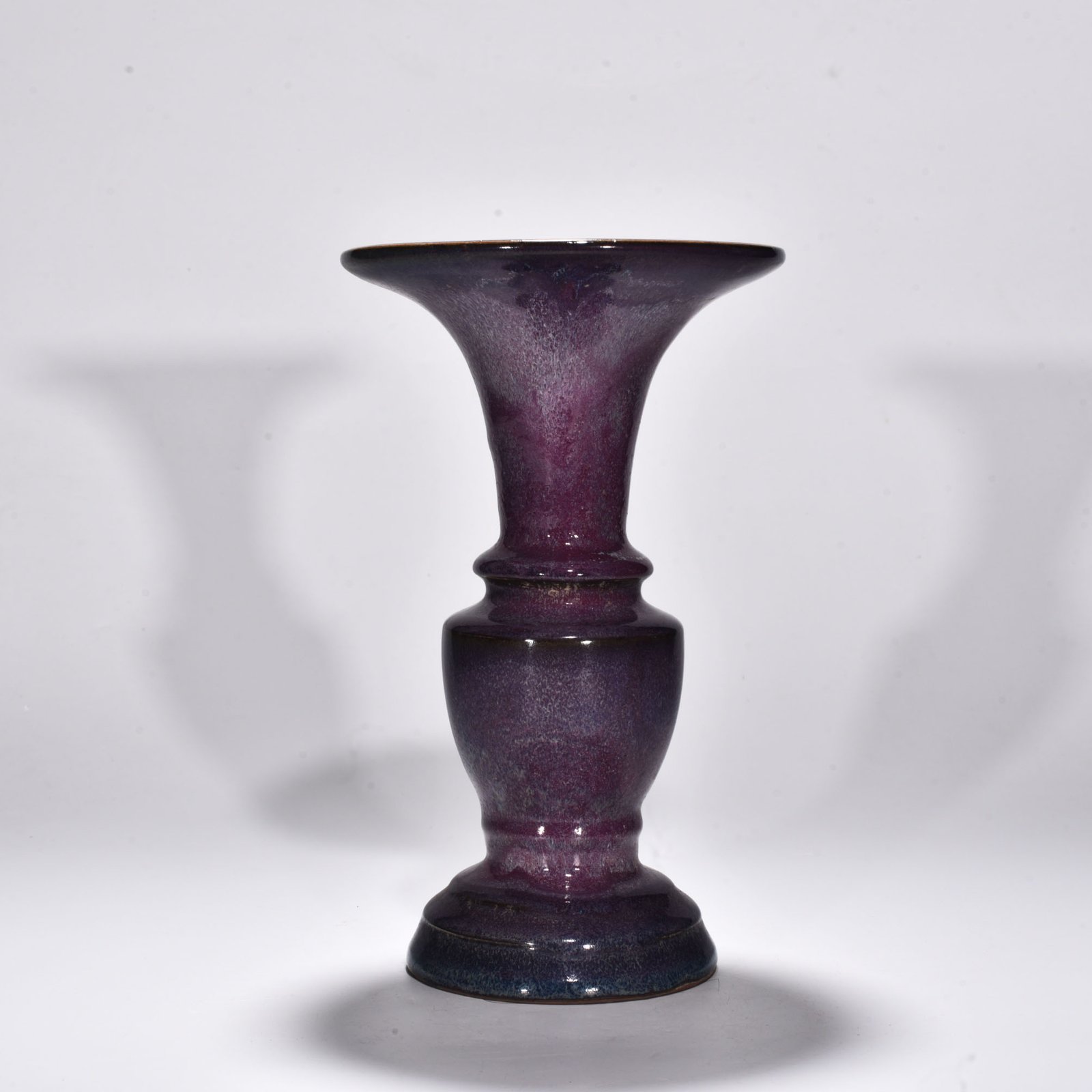 Song Dynasty Jun kiln rose purple glaze vase