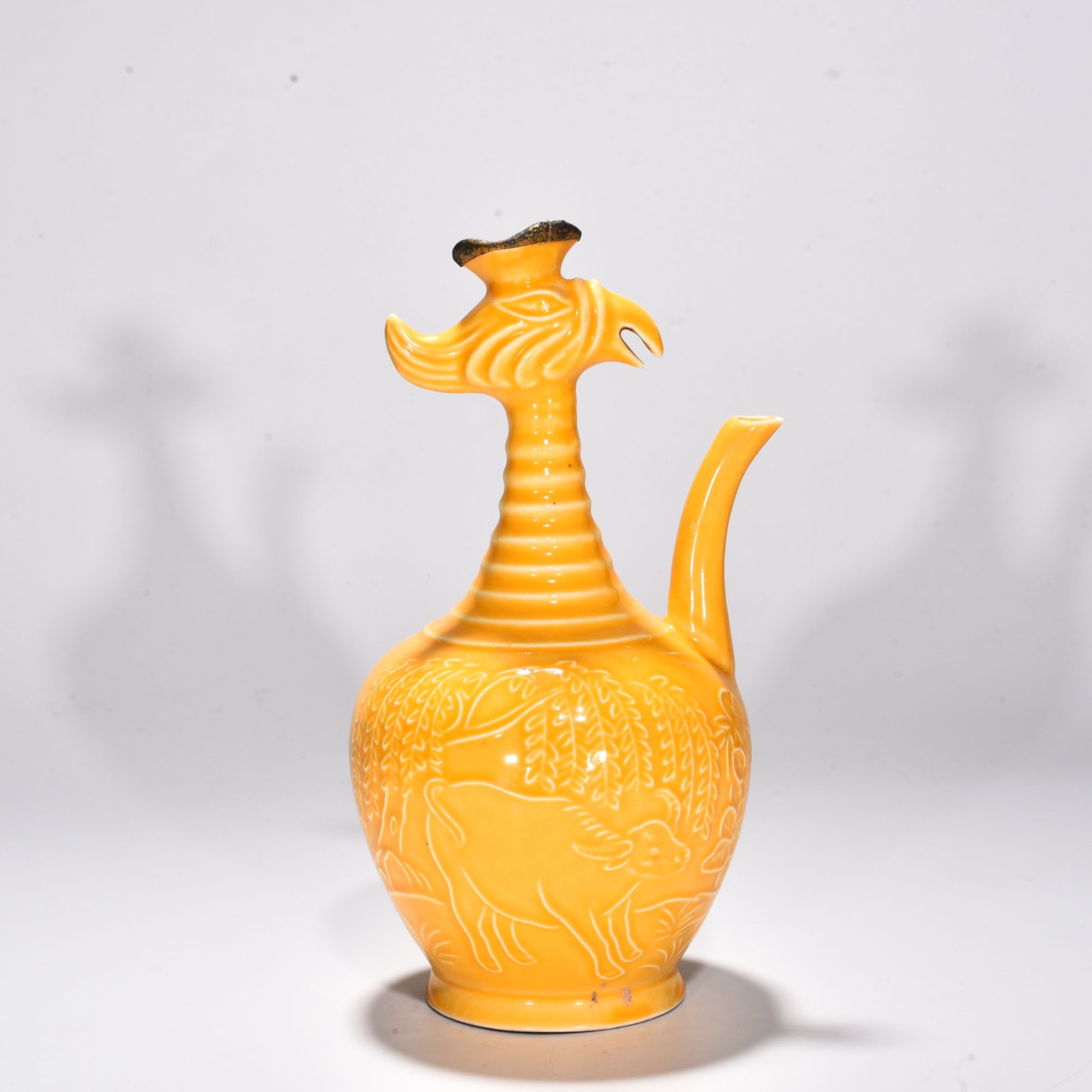 Song Dynasty official Huang Dingmu Cow Eagle Head Pot