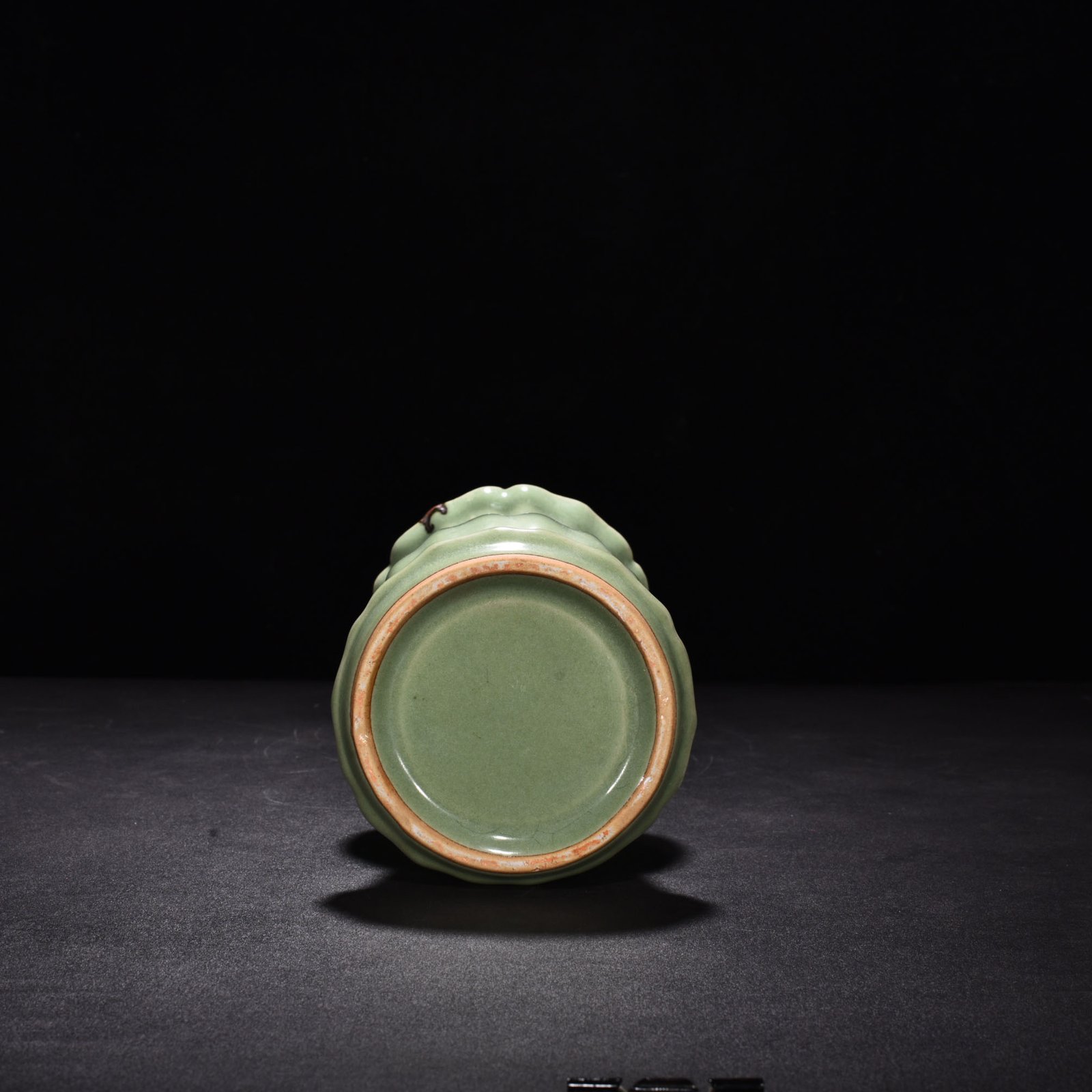 Song Dynasty kiln plum celadon glaze dotted flower goblet