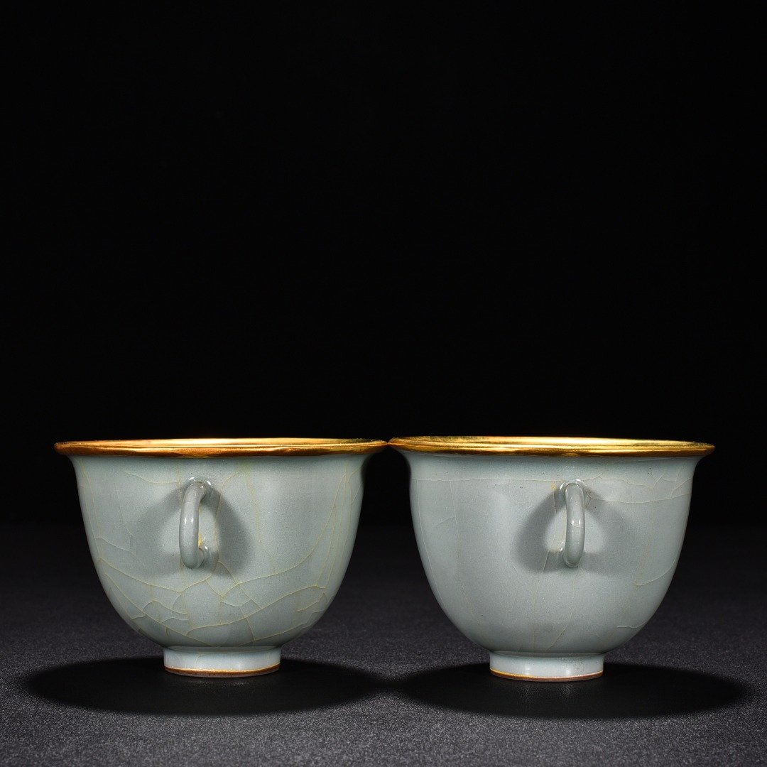 Song Dynasty kiln pink celadon glaze cup